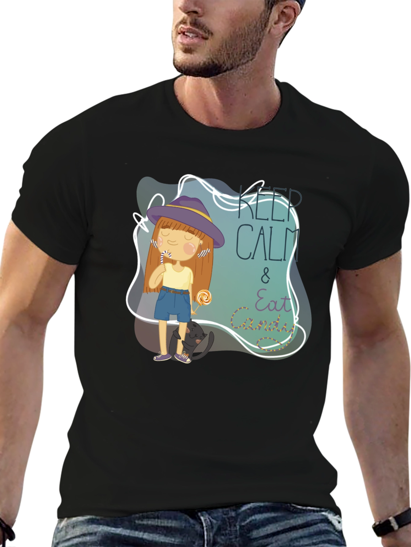 Keep Calm & Eat Sweets T-Shirt