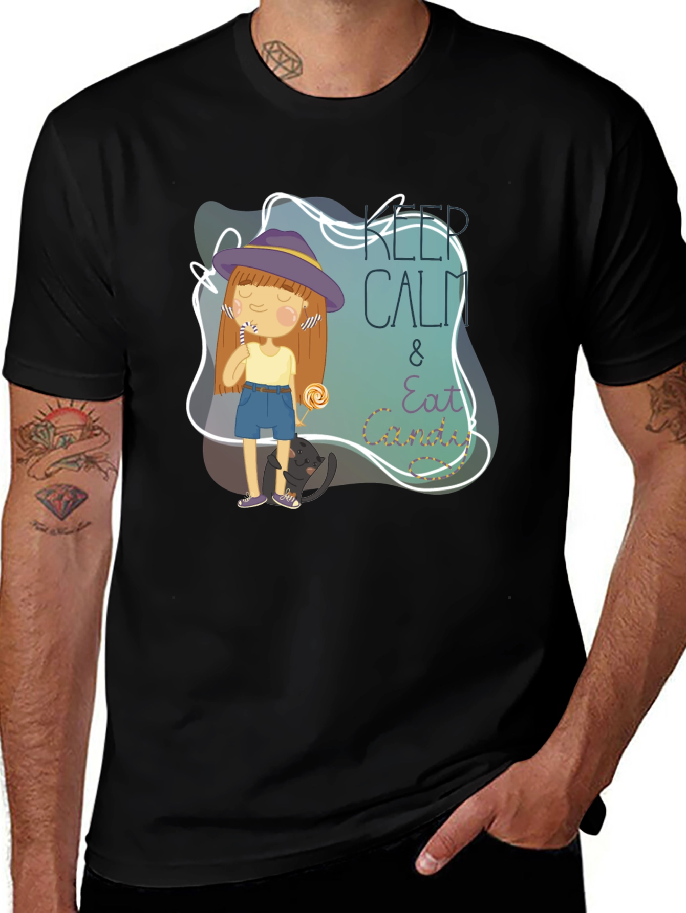 Keep Calm & Eat Sweets T-Shirt