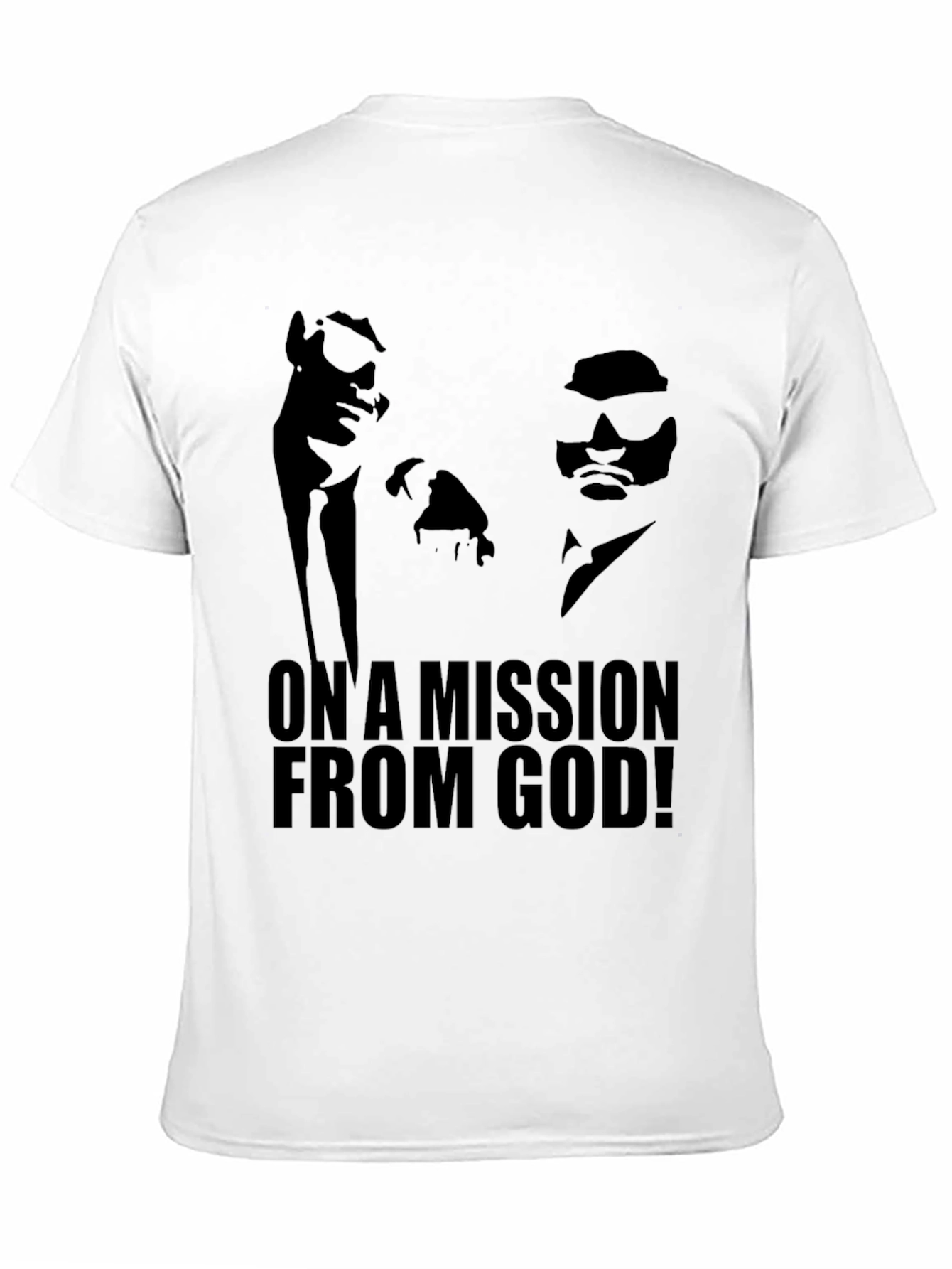 Blues Brothers On a Mission From God! Black T-Shirt