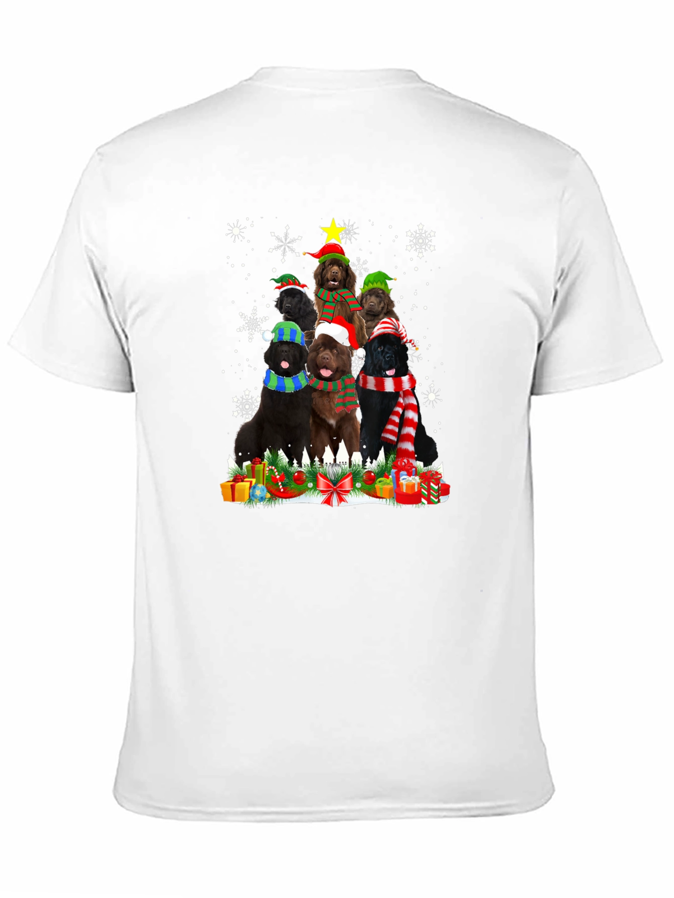 Festive Dog Breed Christmas Tree T-Shirt