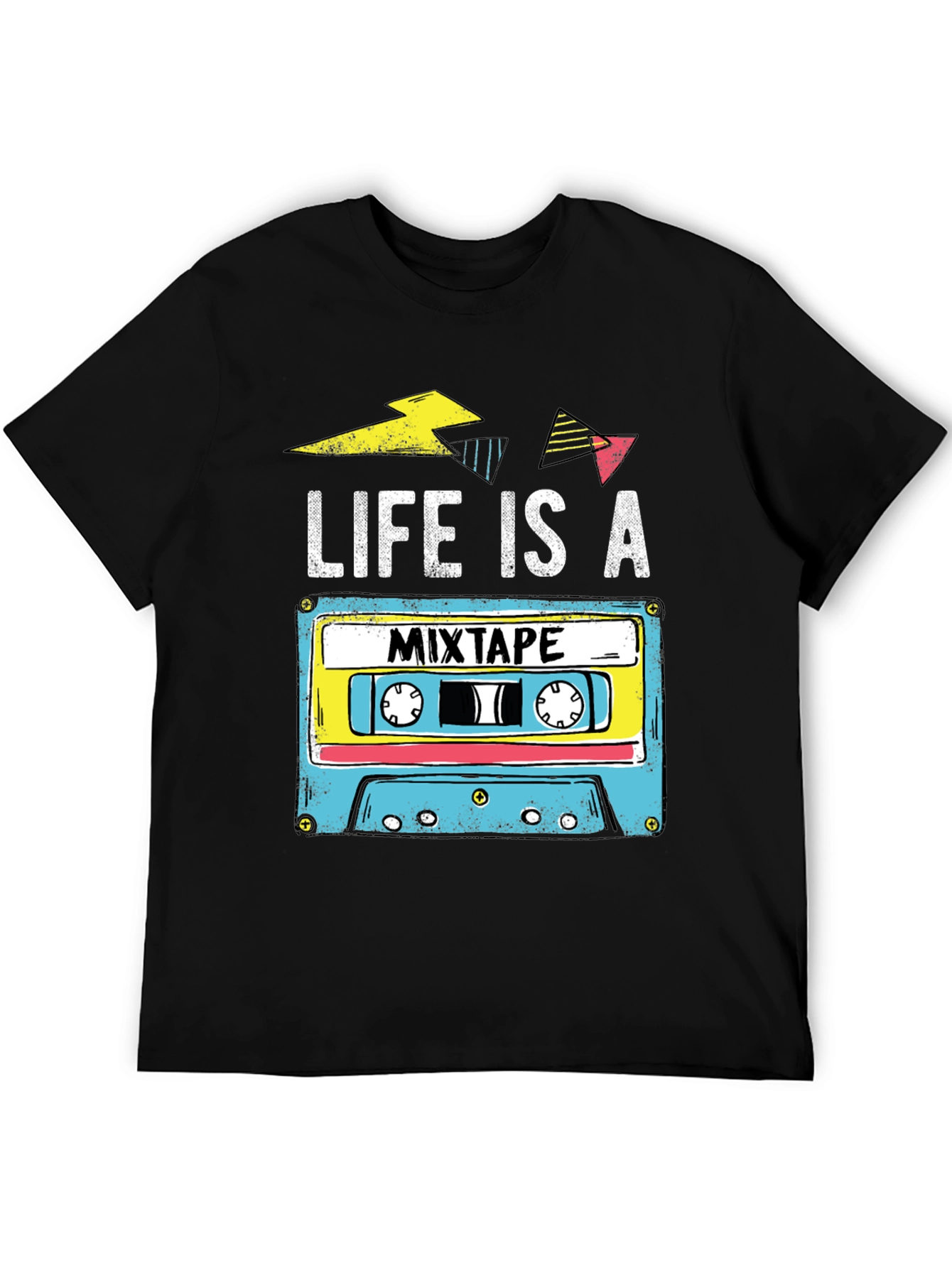Life is a Mixtape Retro Cassette T-Shirt