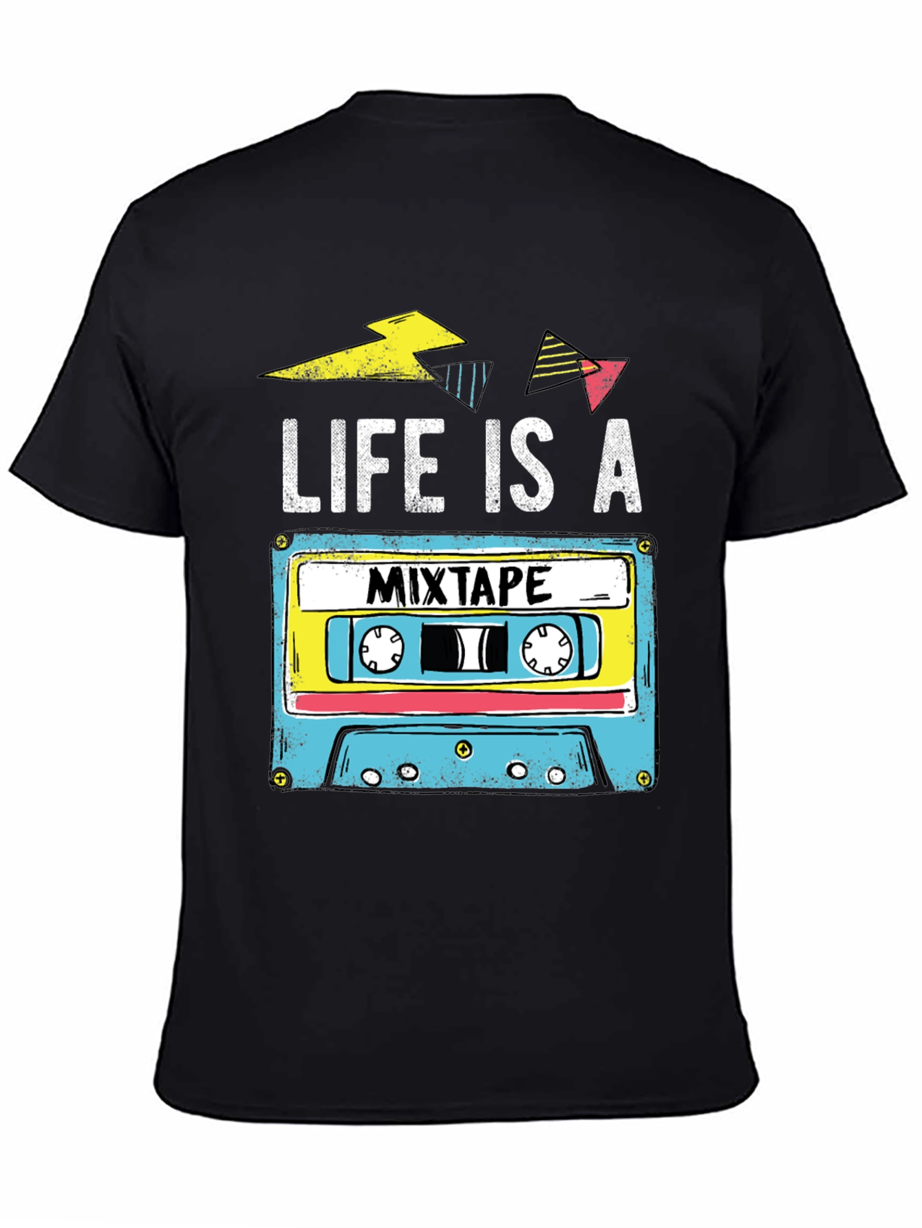 Life is a Mixtape Retro Cassette T-Shirt