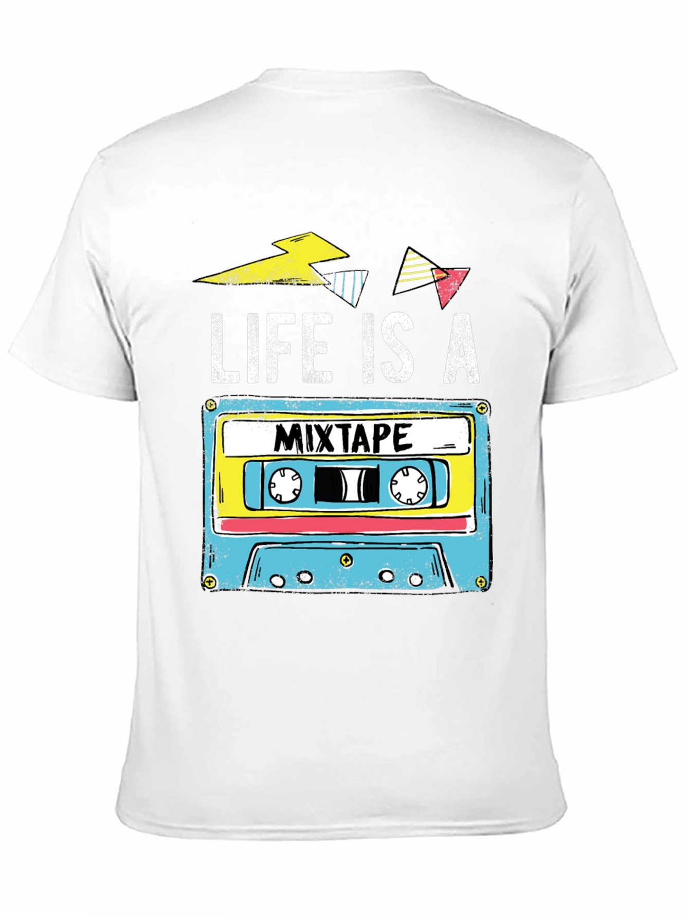 Life is a Mixtape Retro Cassette T-Shirt