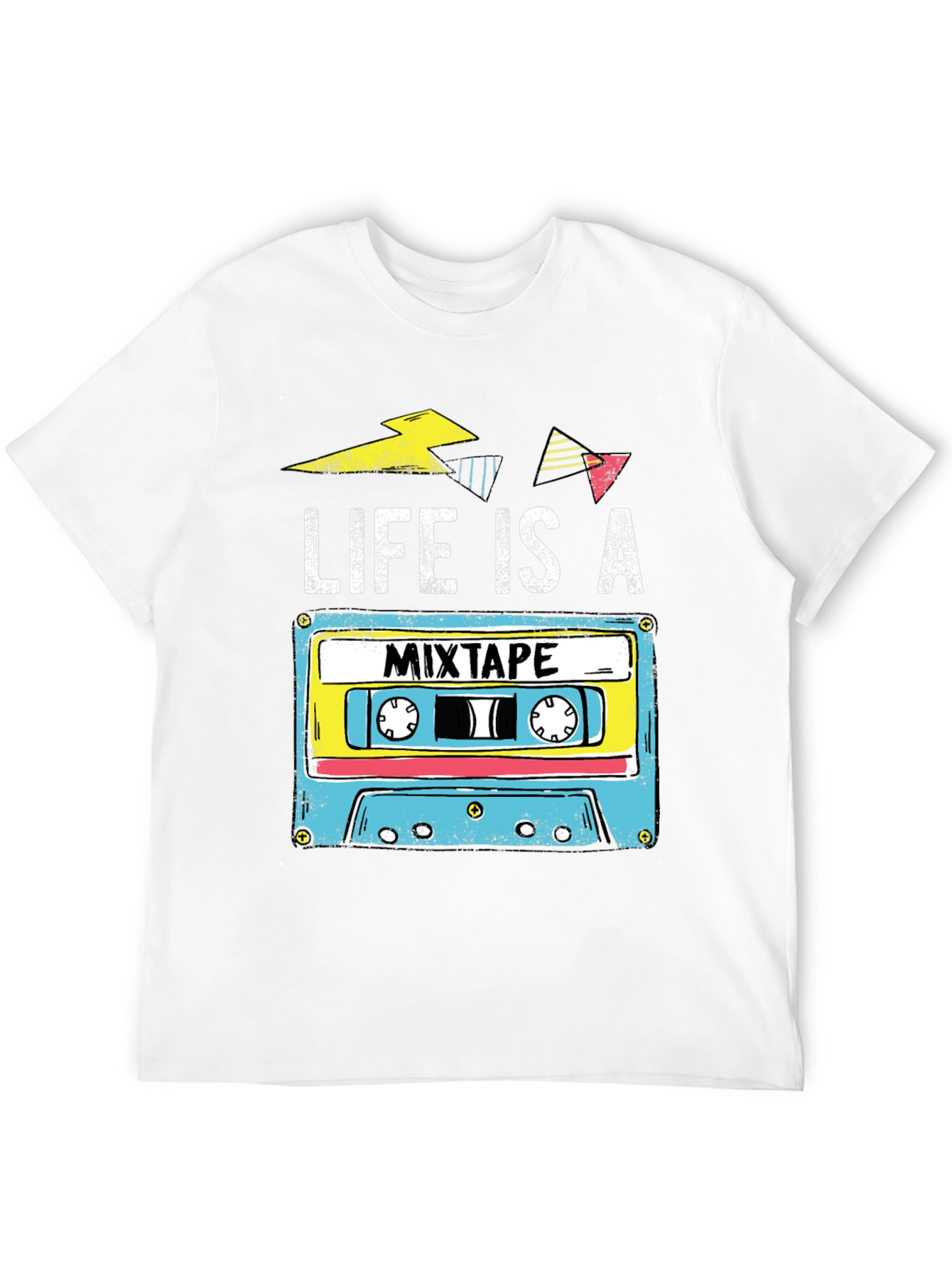 Life is a Mixtape Retro Cassette T-Shirt