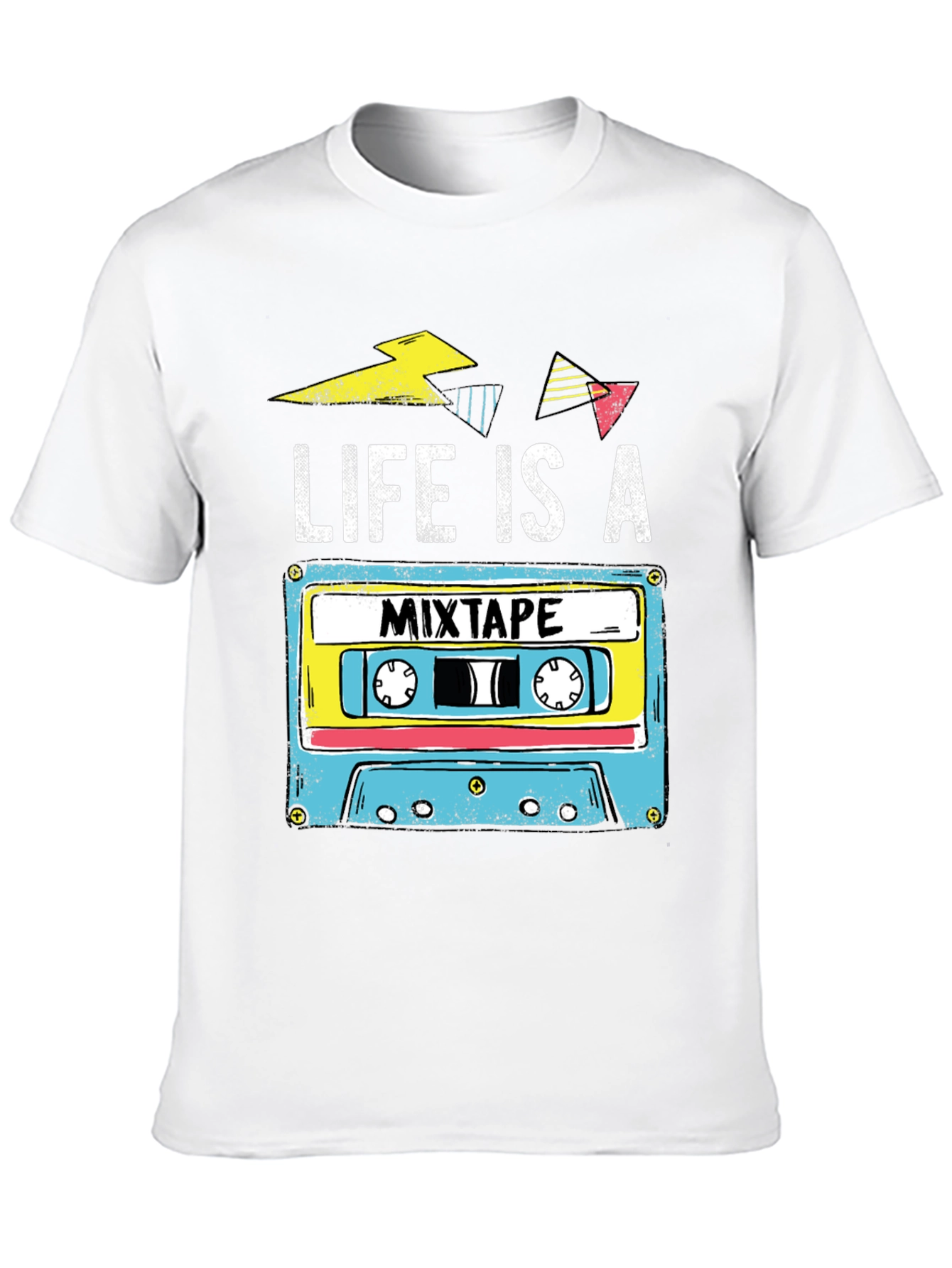 Life is a Mixtape Retro Cassette T-Shirt