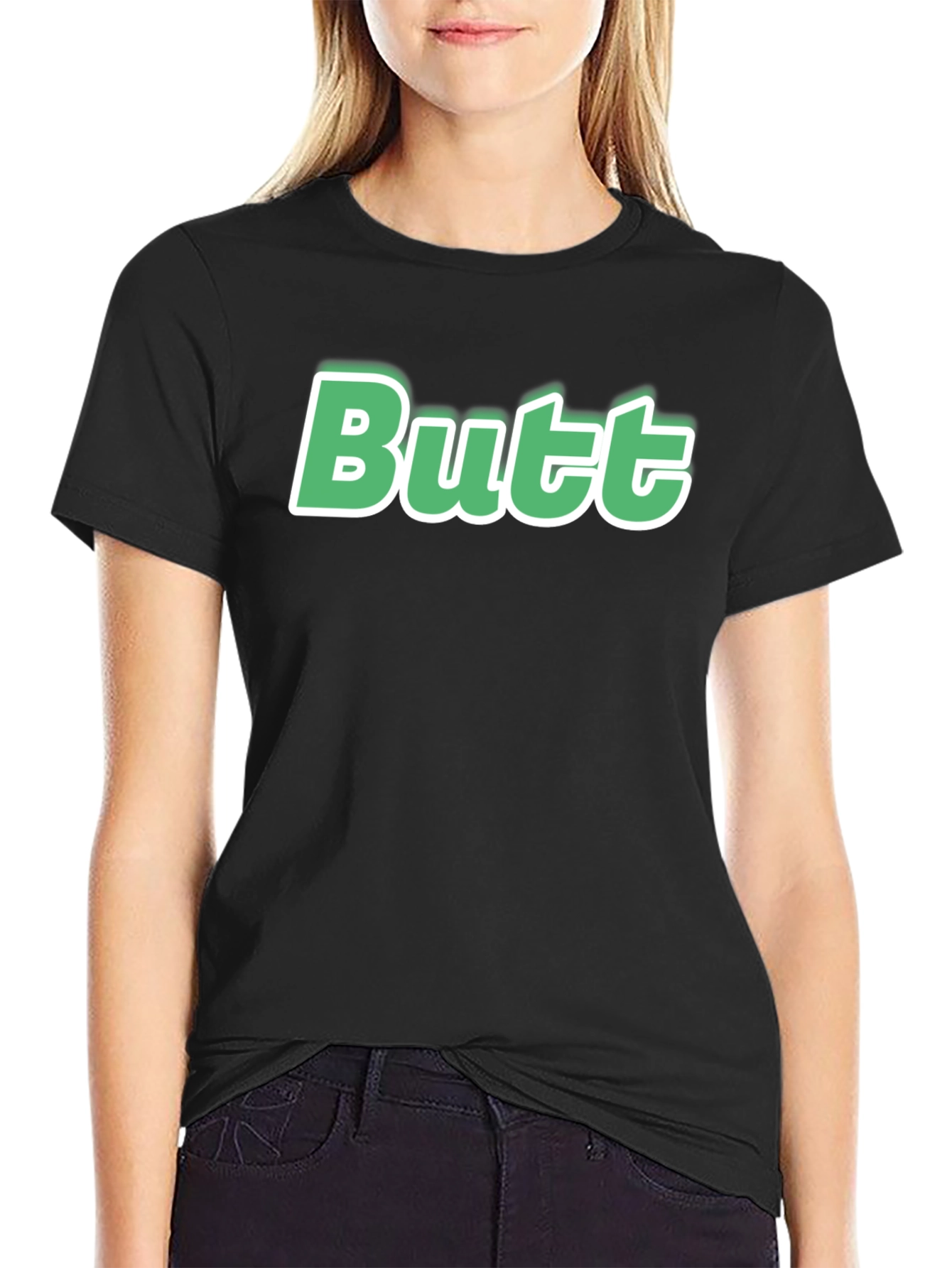 Funny Butt T-Shirt - Novelty Humor Tee