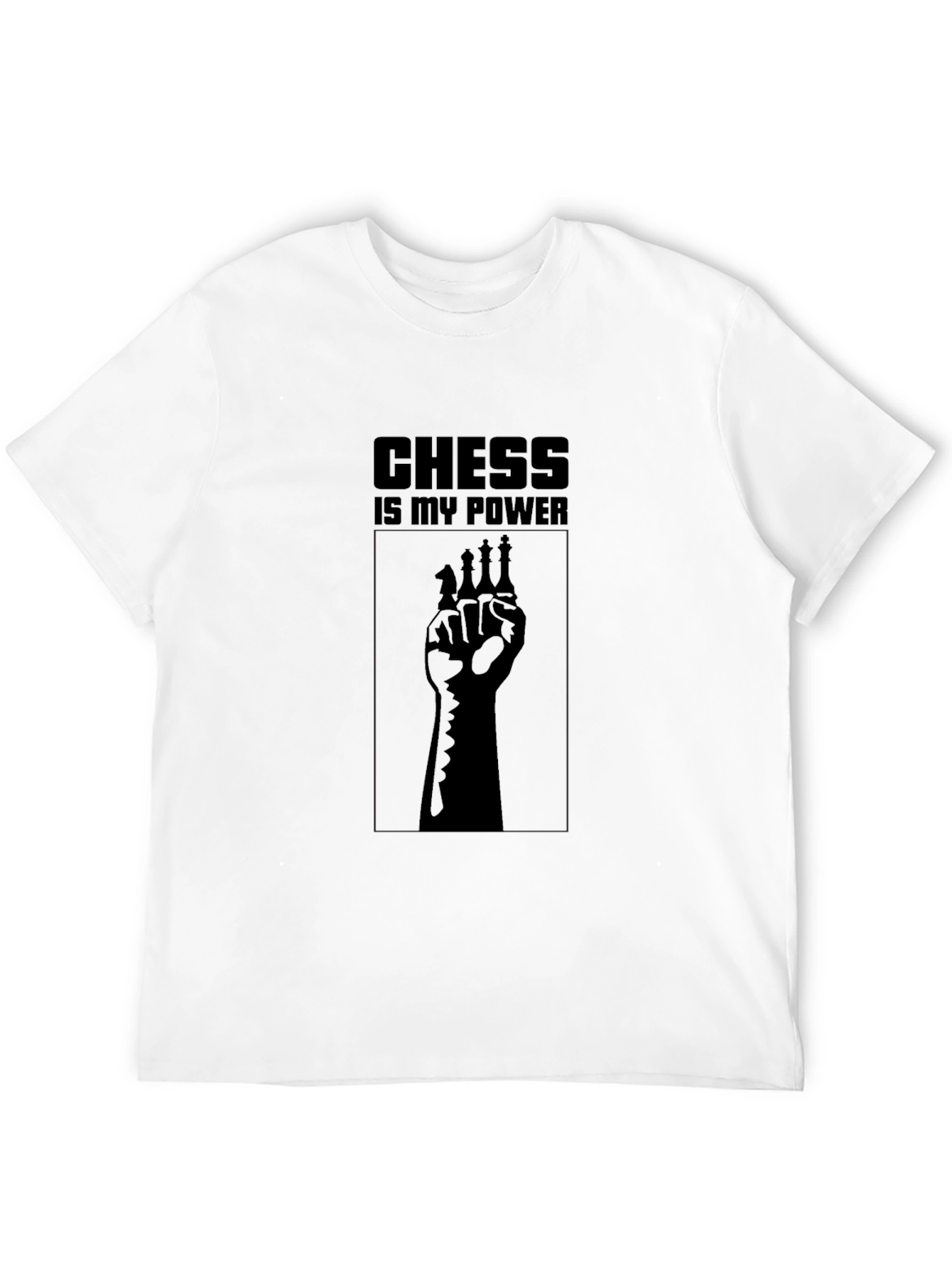 Chess is My Power T-Shirt - Black