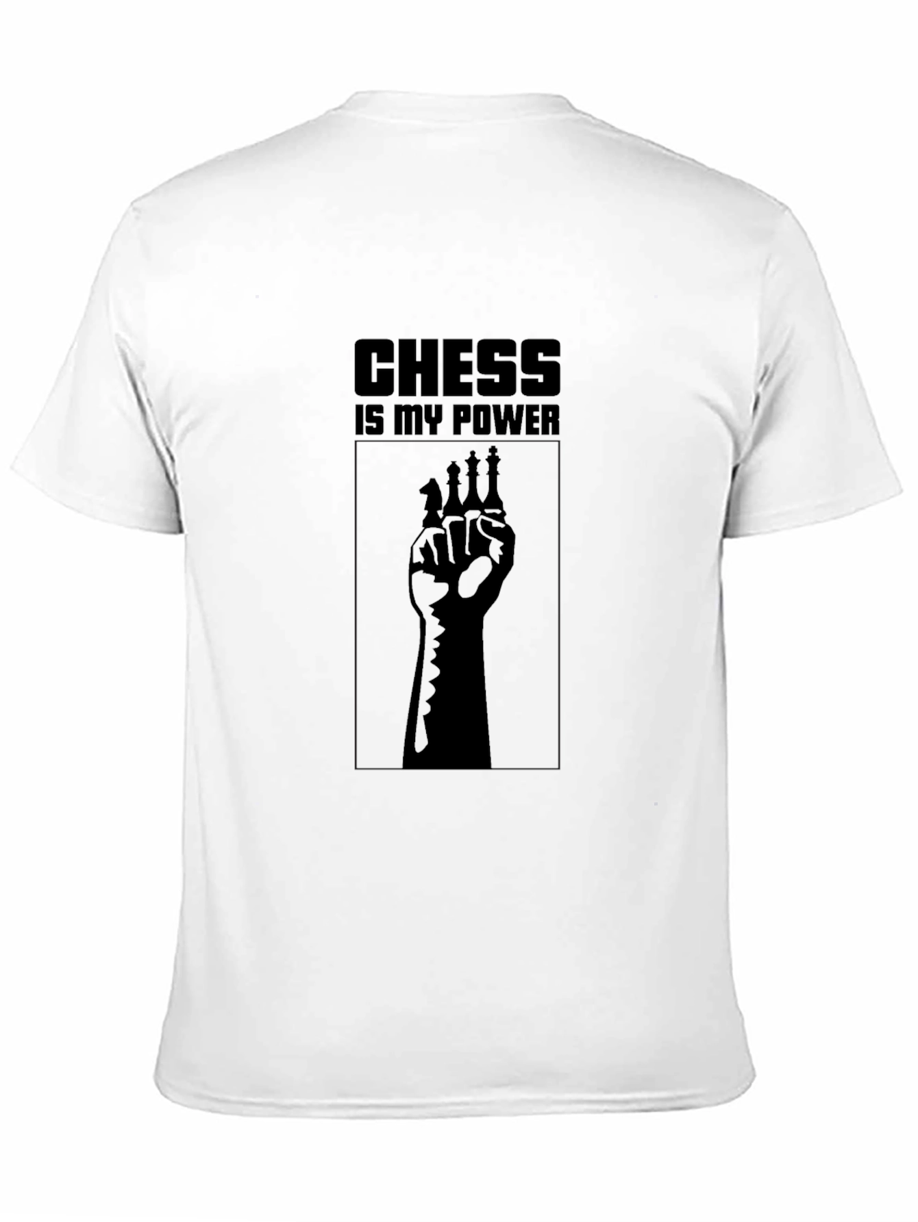 Chess is My Power T-Shirt - Black