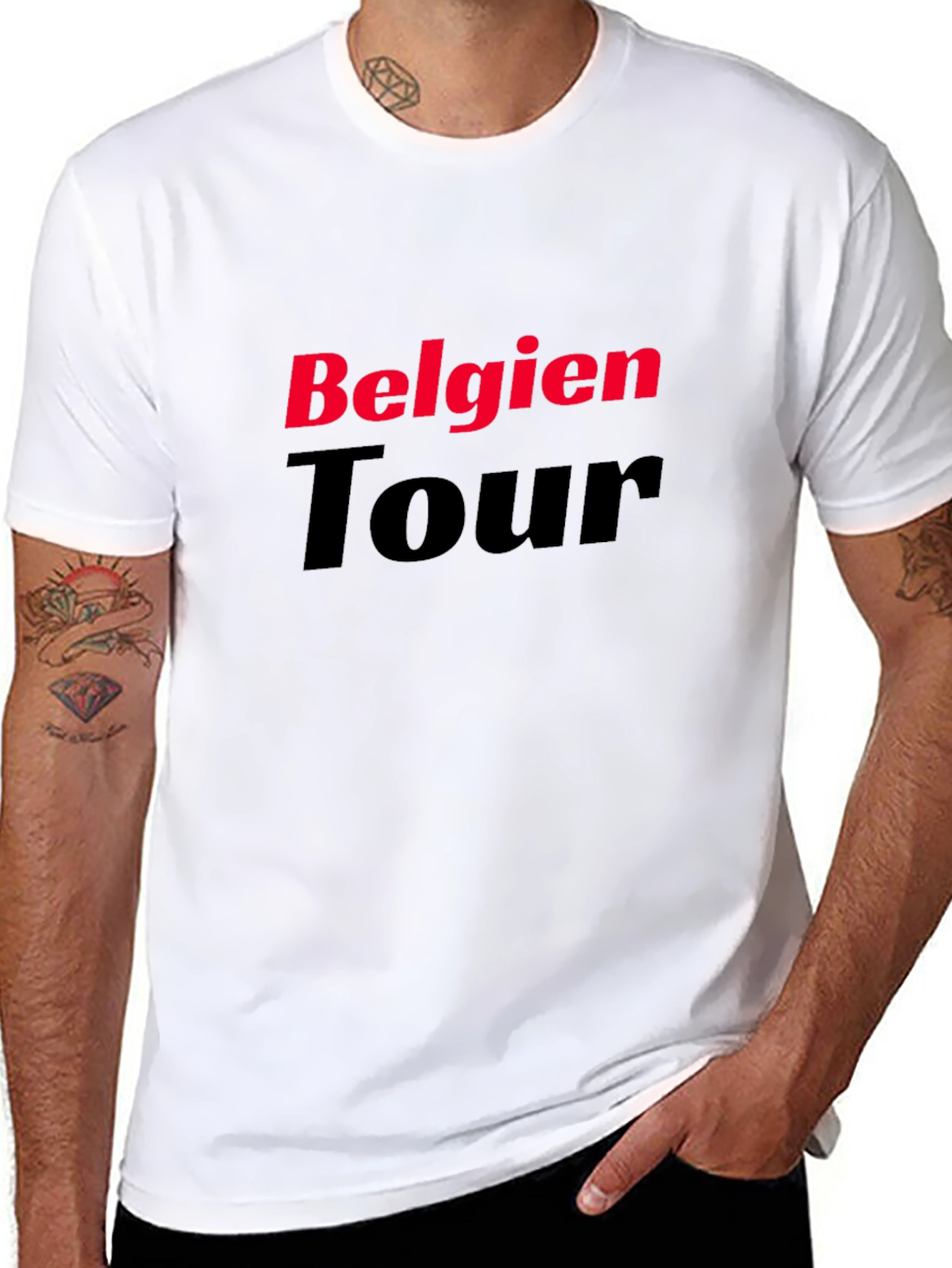 Belgien Tour Graphic T-Shirt