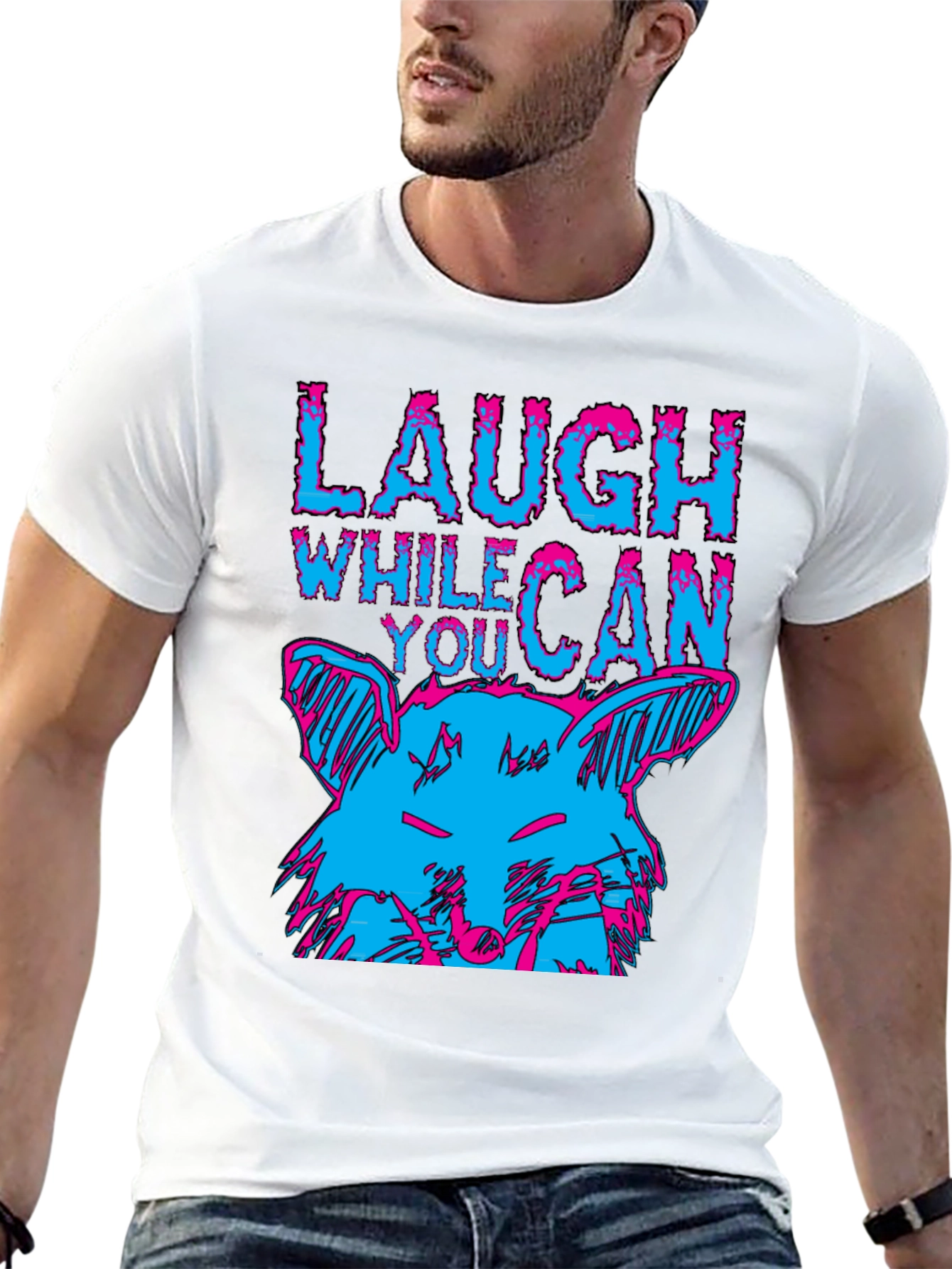 Laugh While You Can Graphic Tee