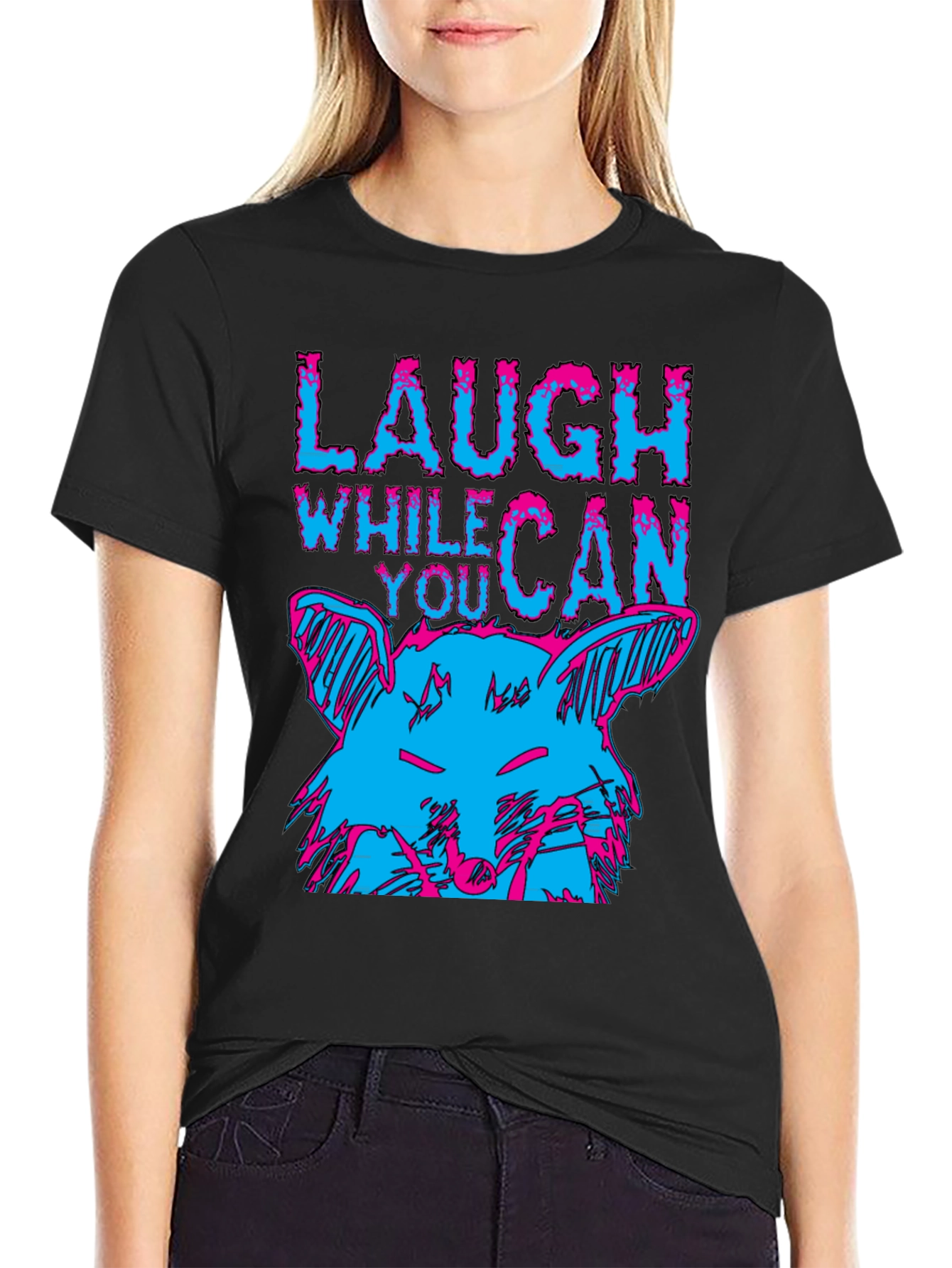 Laugh While You Can Graphic Tee