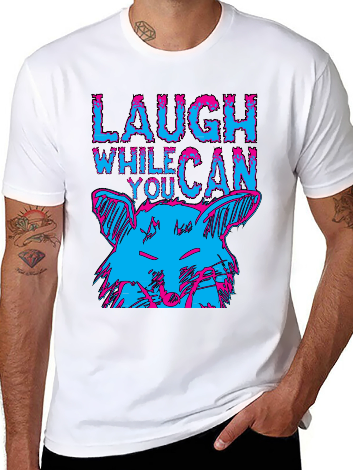 Laugh While You Can Graphic Tee