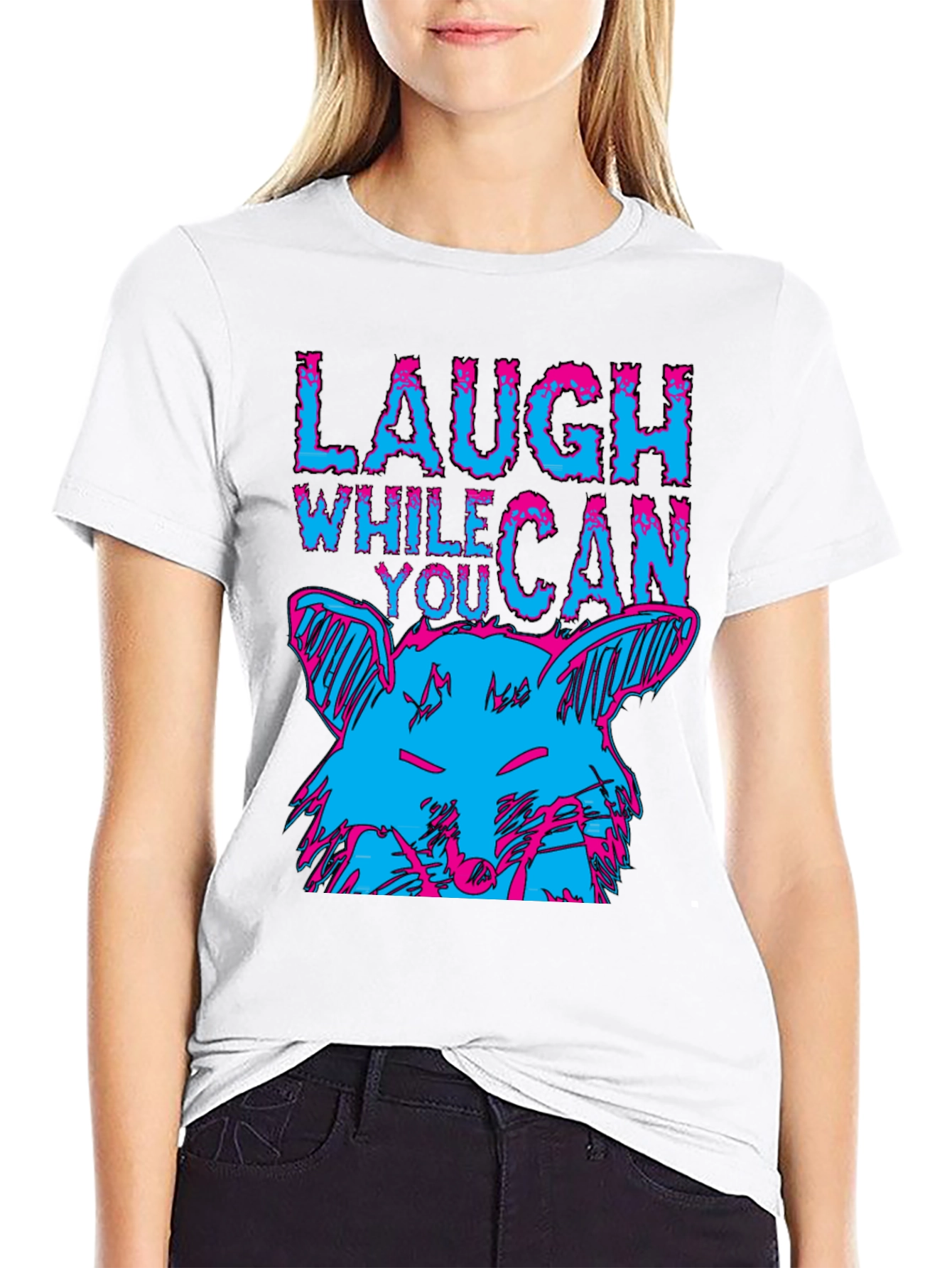 Laugh While You Can Graphic Tee