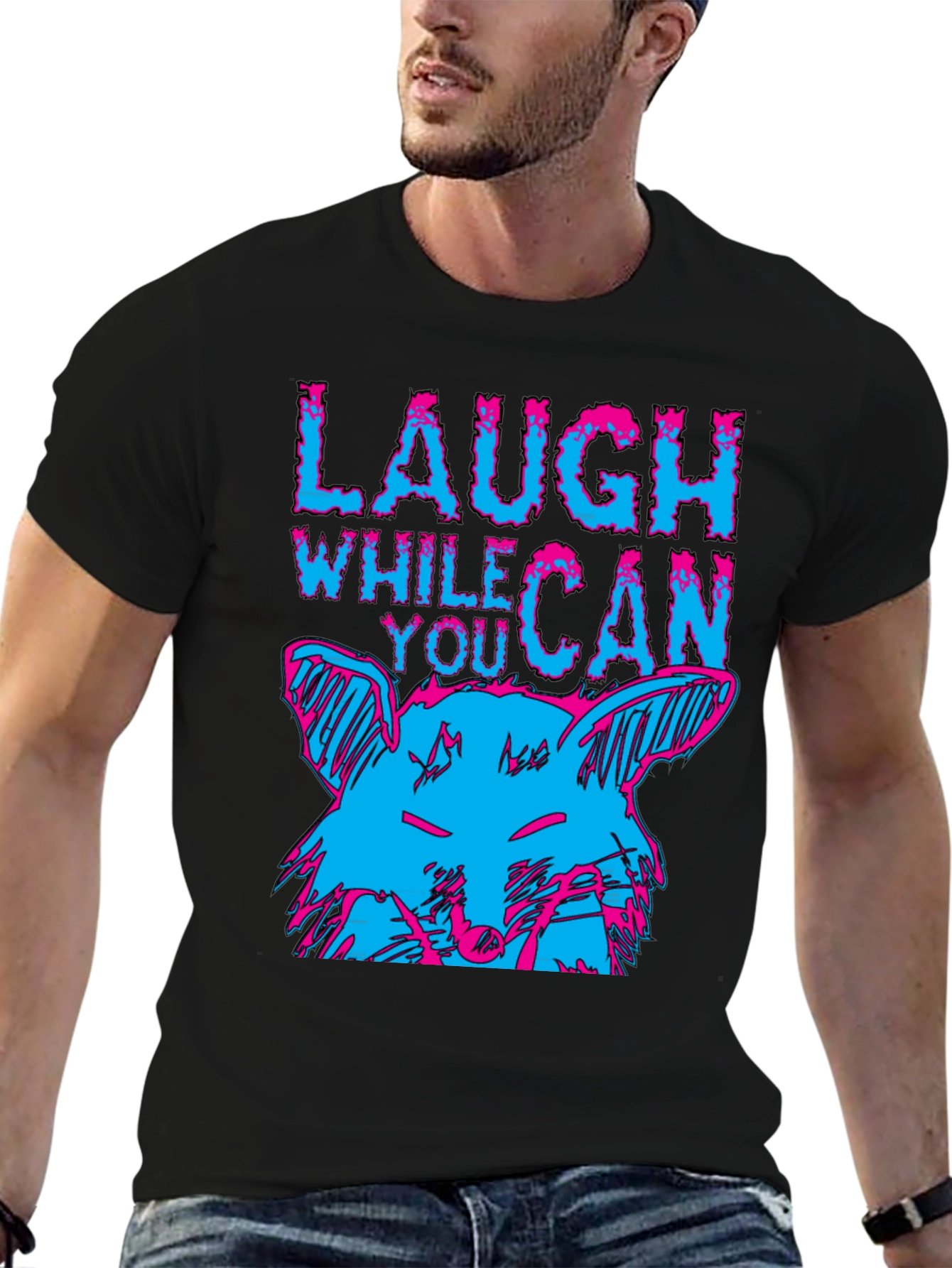 Laugh While You Can Graphic Tee