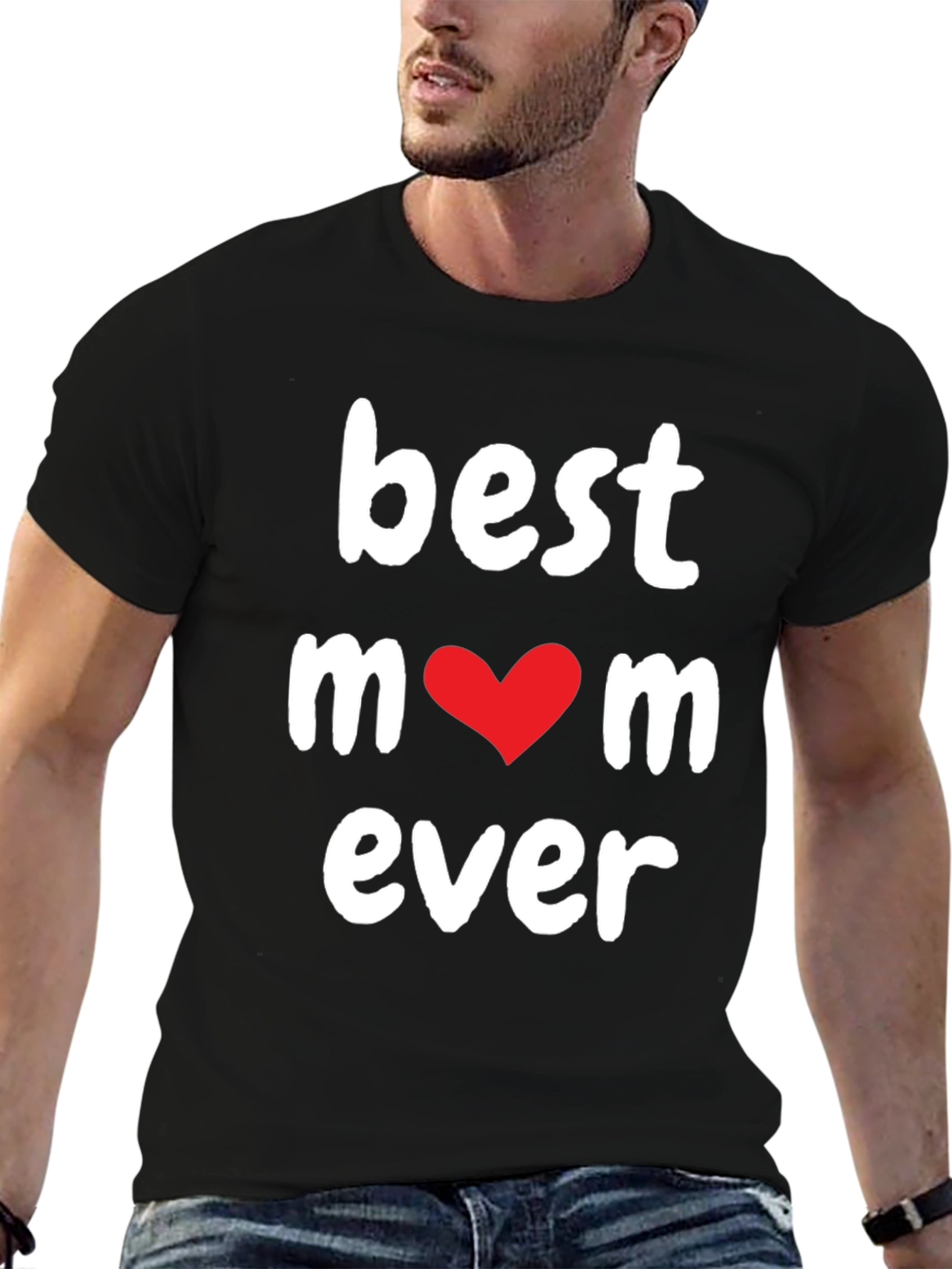 Best Mom Ever T-Shirt - Black Tee