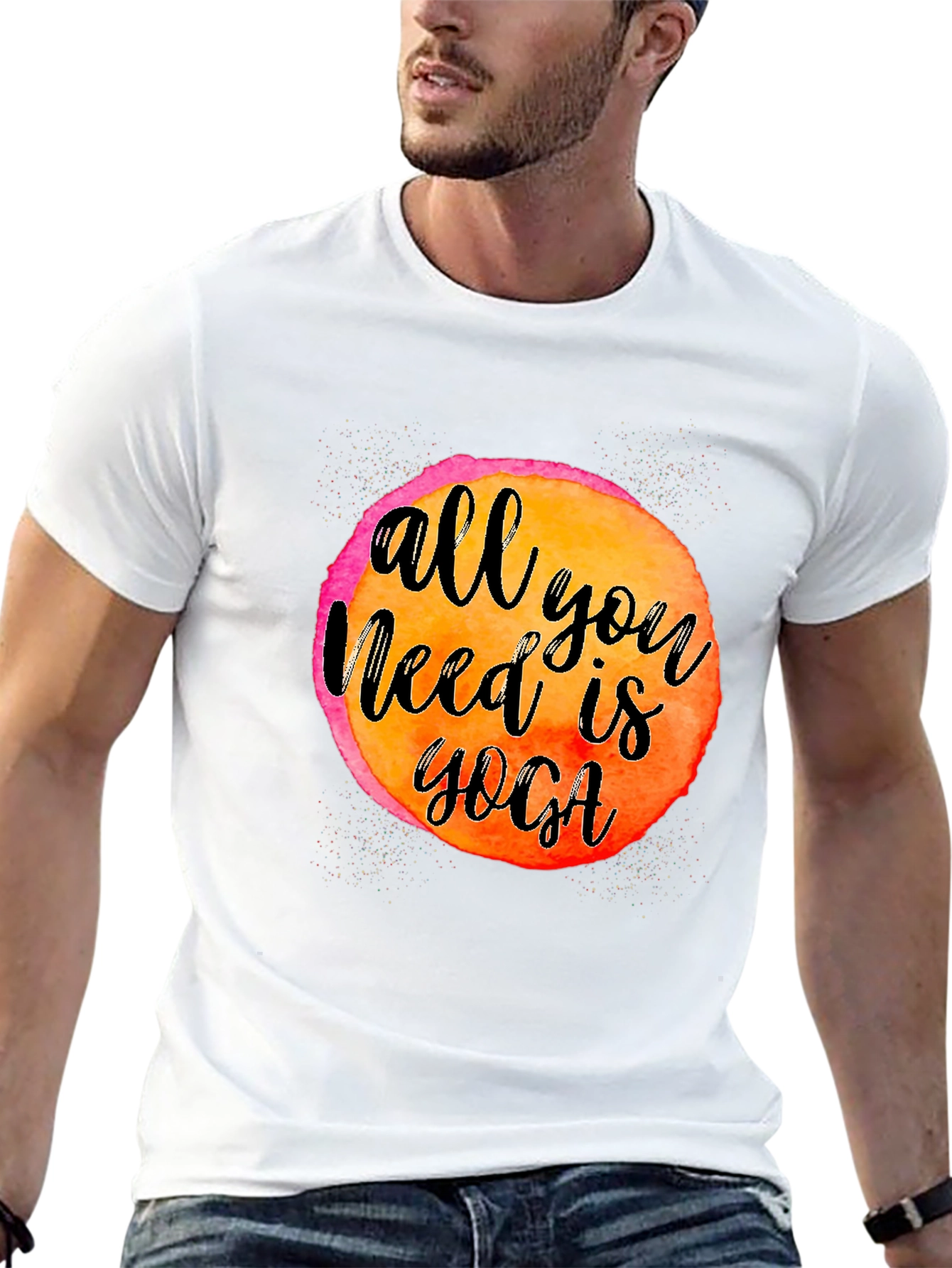 All You Need is Yoga Graphic T-Shirt