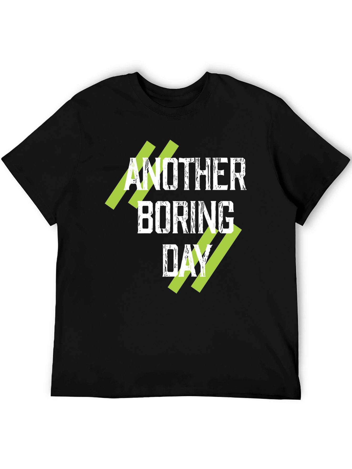 Another Boring Day Graphic T-Shirt - Black