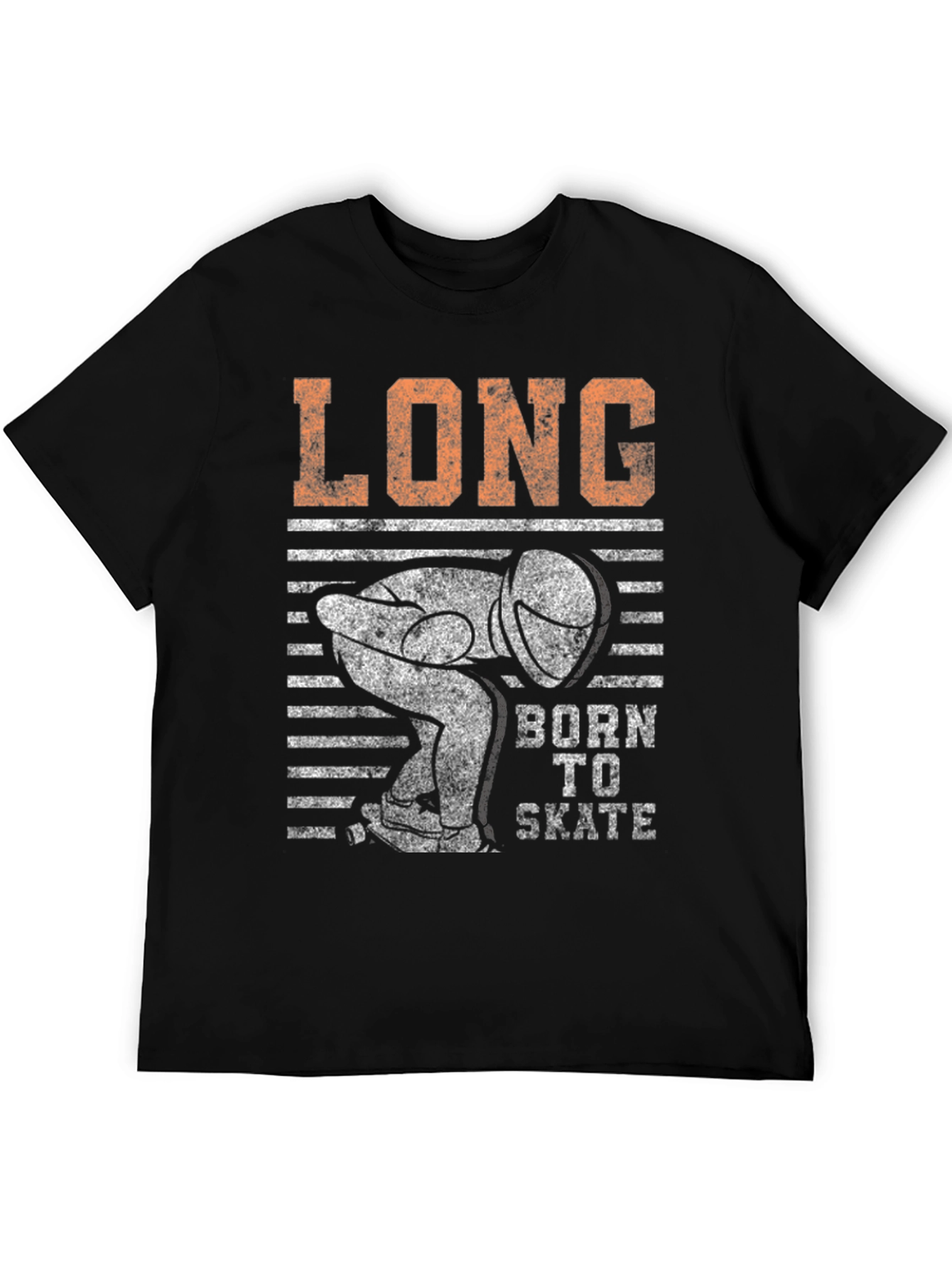 Long Born To Skate T-Shirt
