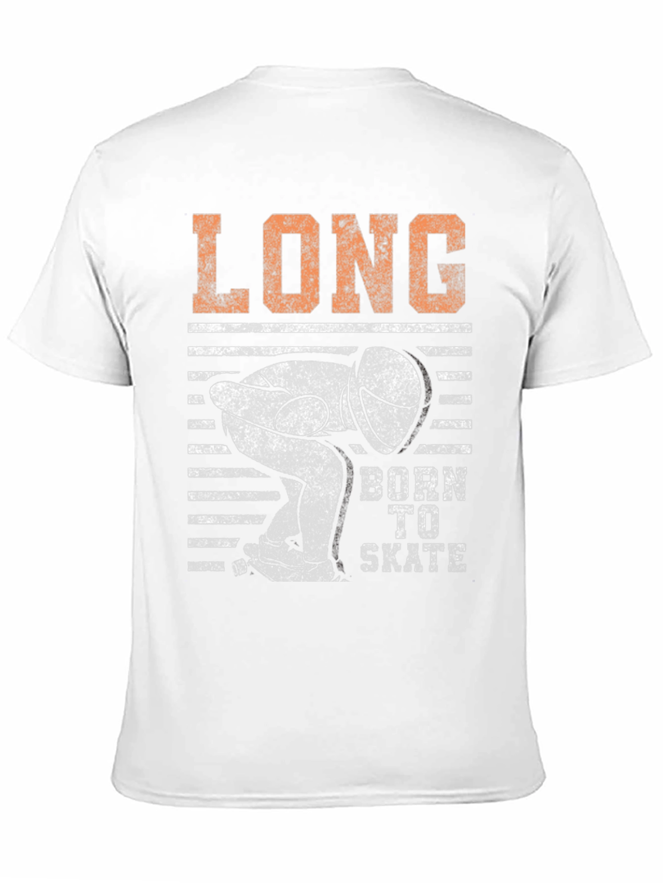 Long Born To Skate T-Shirt