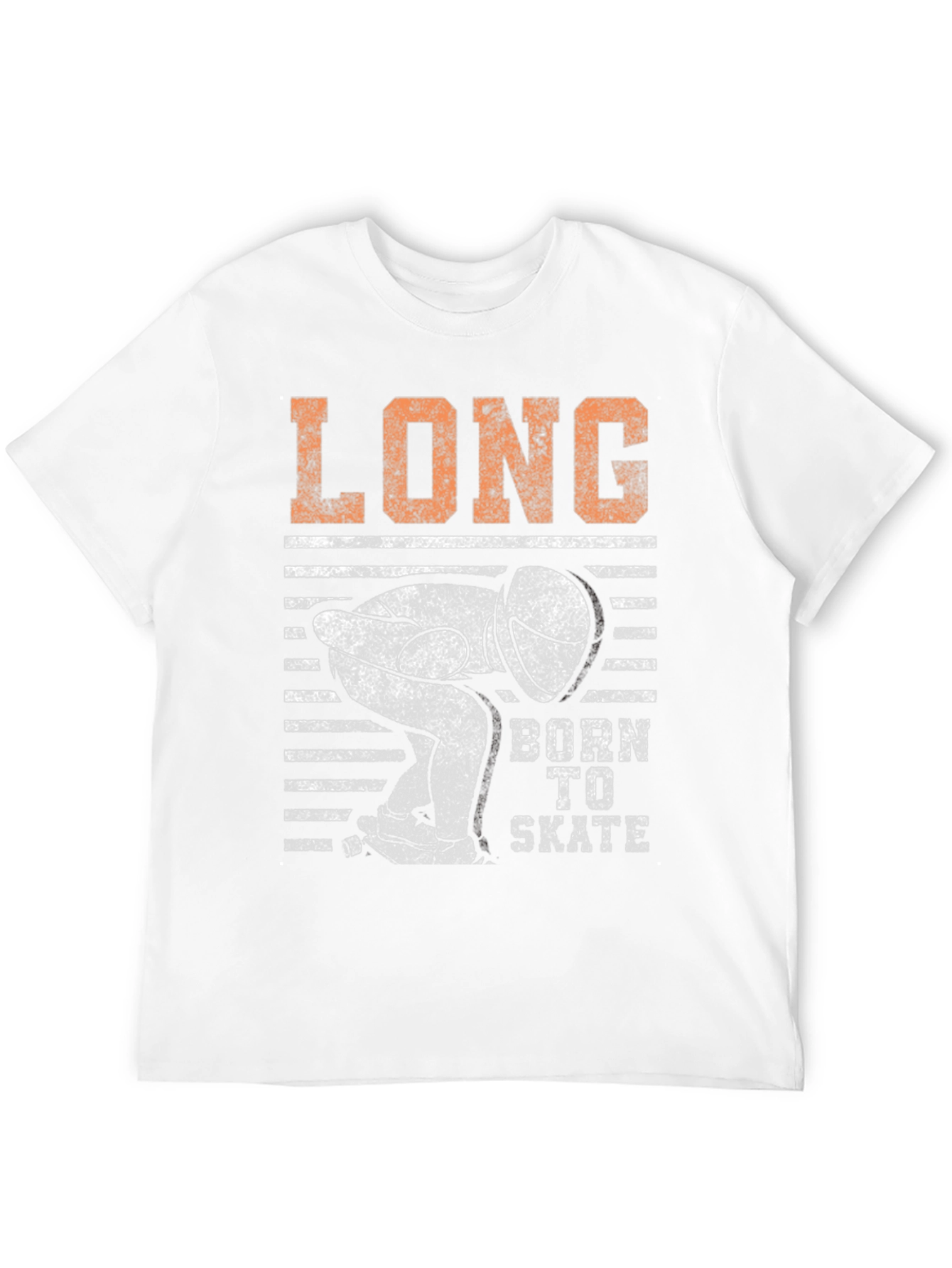 Long Born To Skate T-Shirt