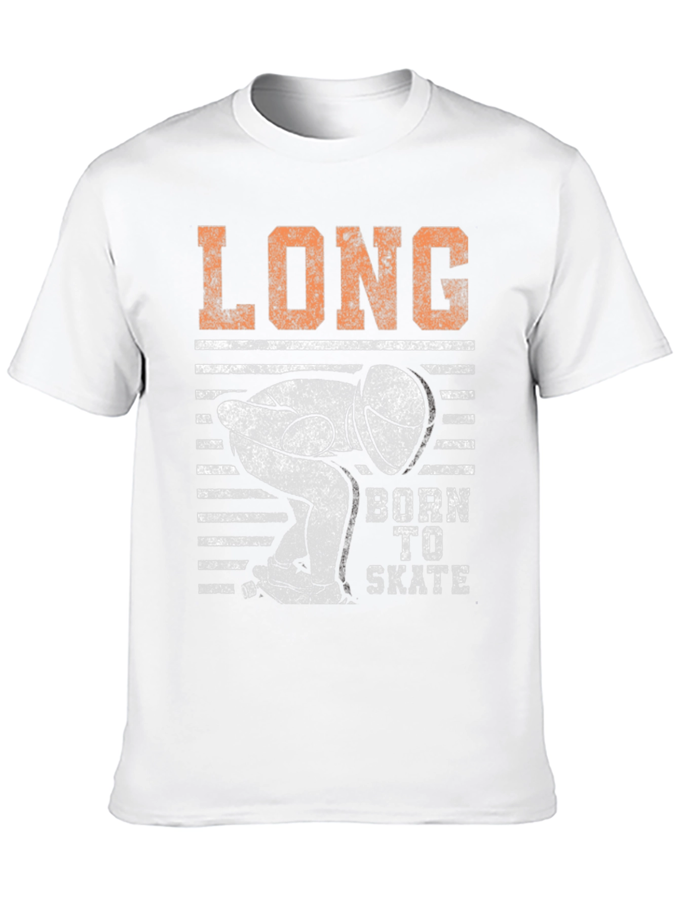 Long Born To Skate T-Shirt