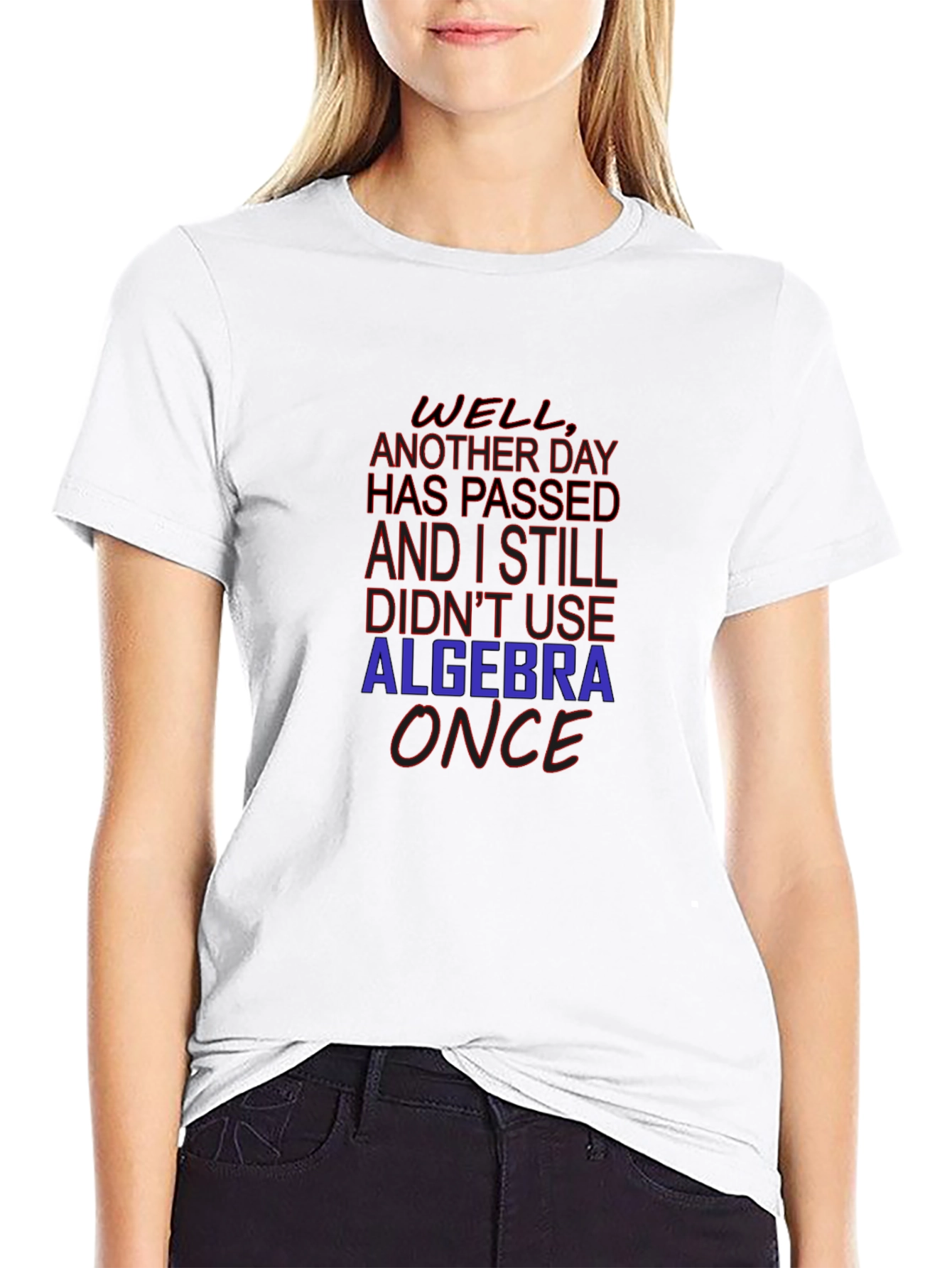 Algebra Humor Graphic T-Shirt