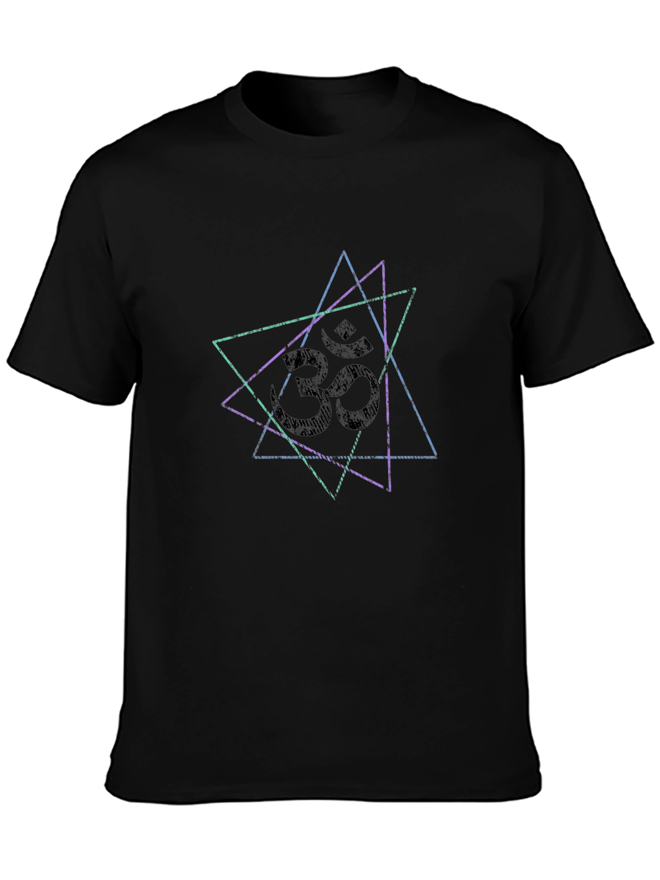 Om Symbol Triangle Graphic Tee