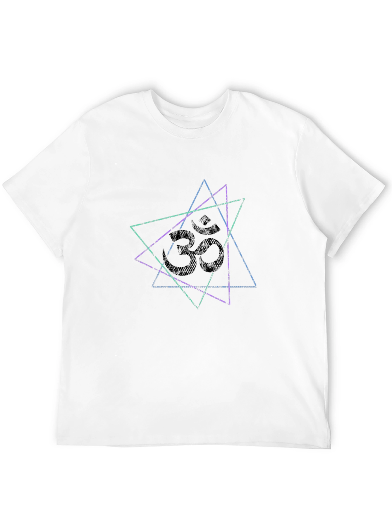 Om Symbol Triangle Graphic Tee