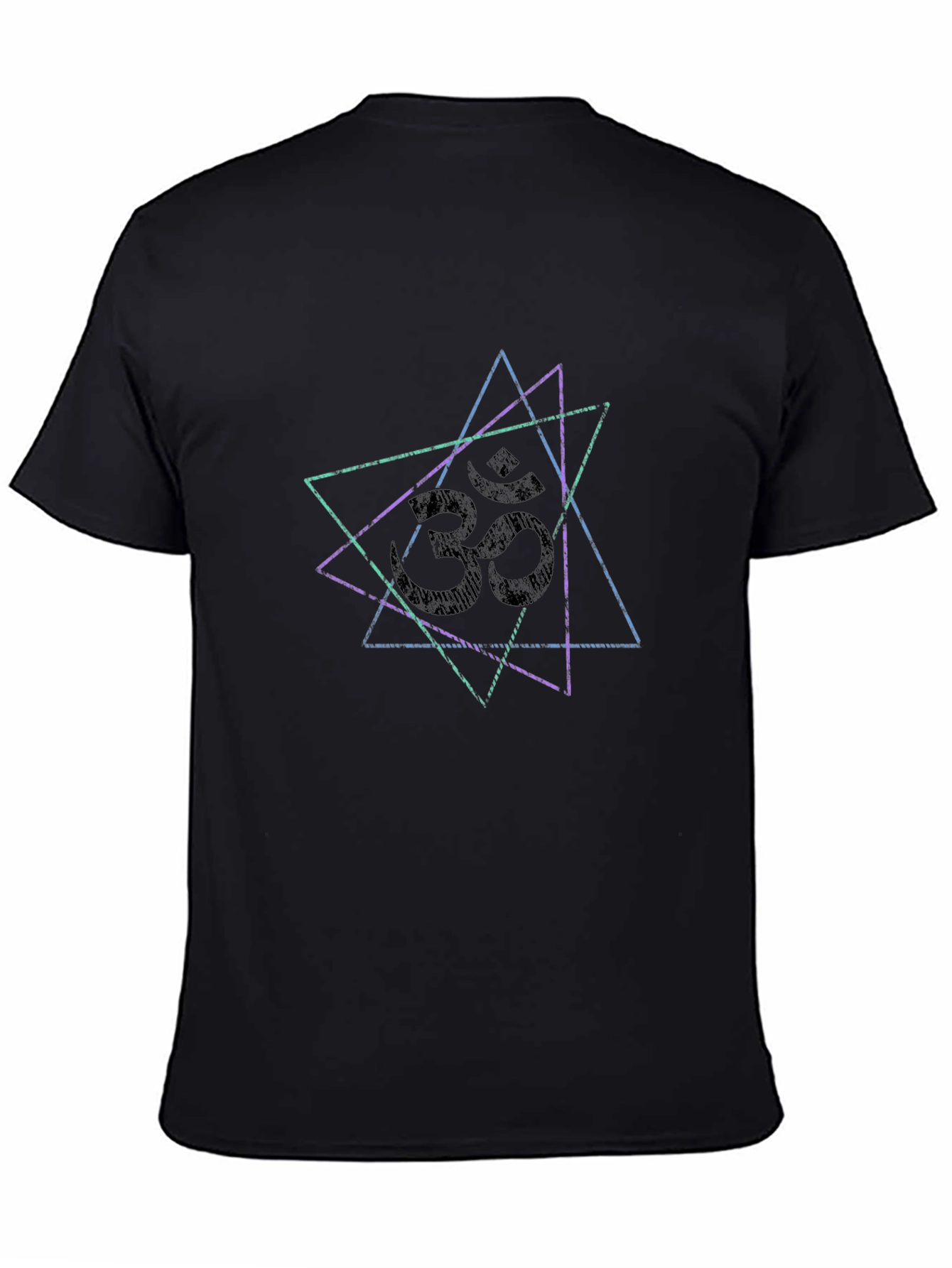 Om Symbol Triangle Graphic Tee