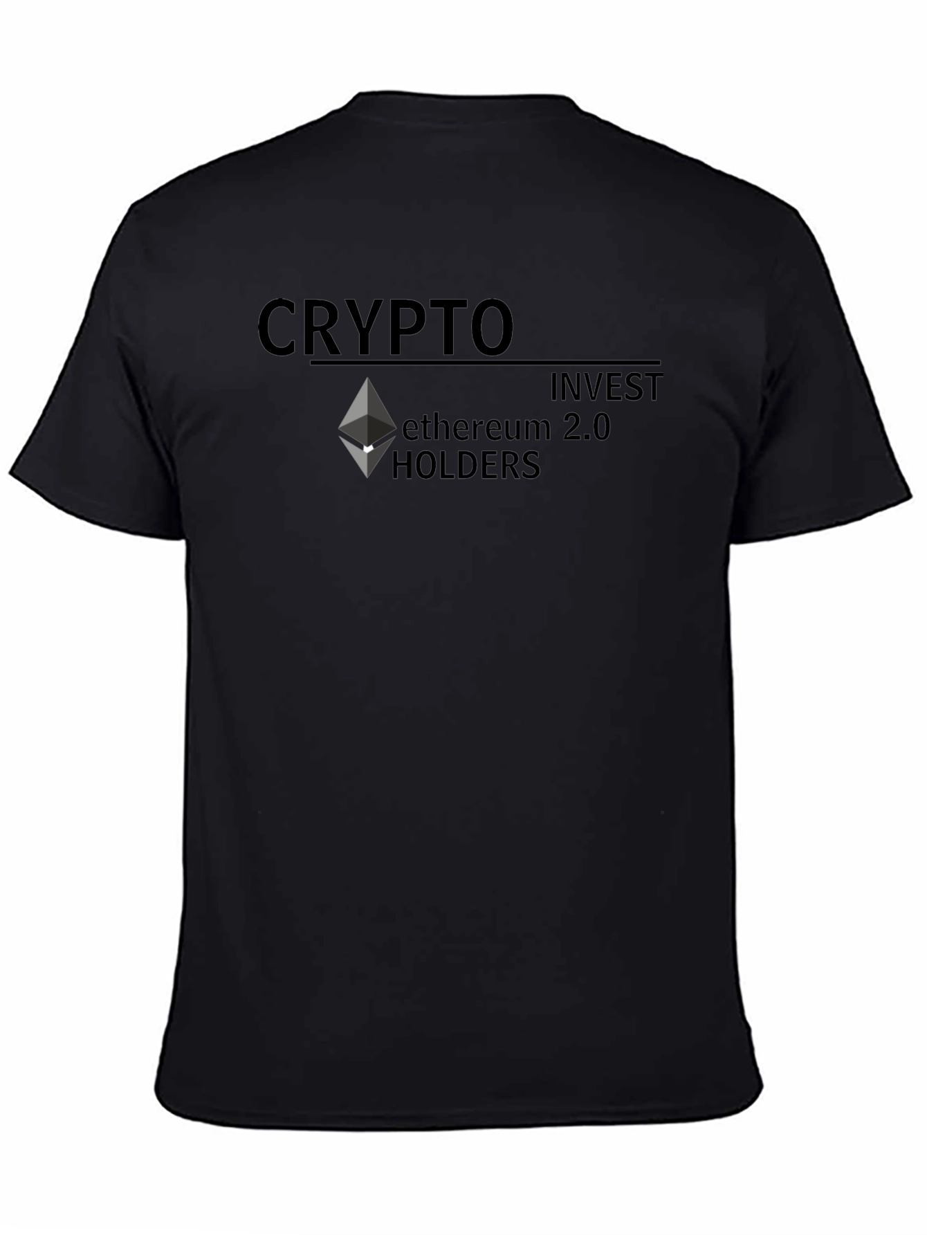 Crypto Ethereum 2.0 Holders Black T-Shirt