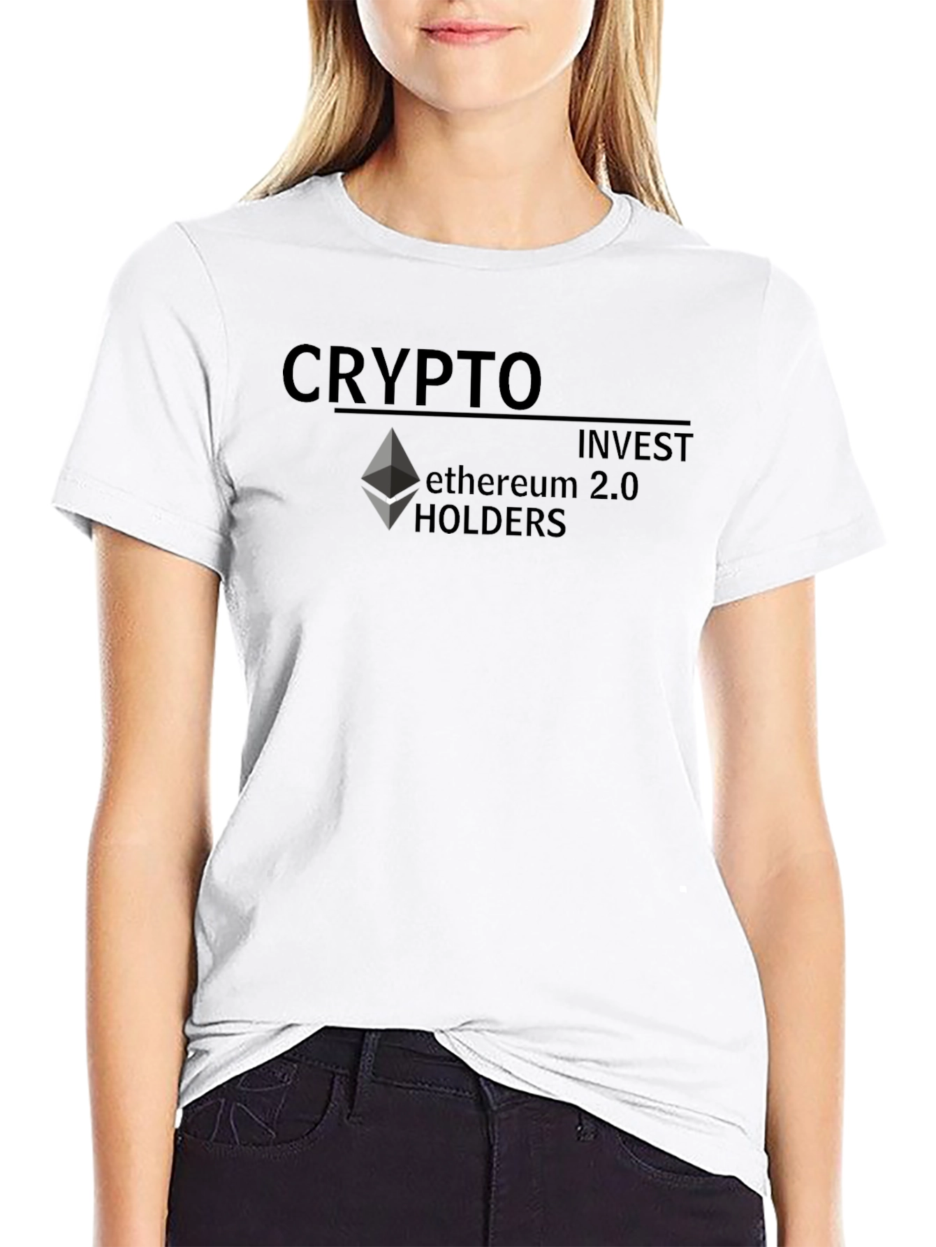 Crypto Ethereum 2.0 Holders Black T-Shirt