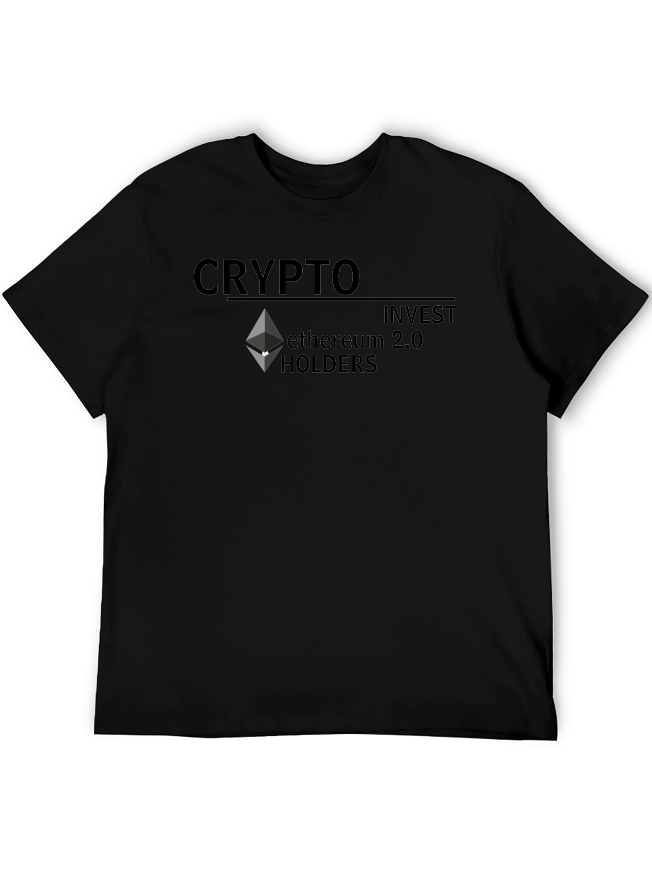 Crypto Ethereum 2.0 Holders Black T-Shirt