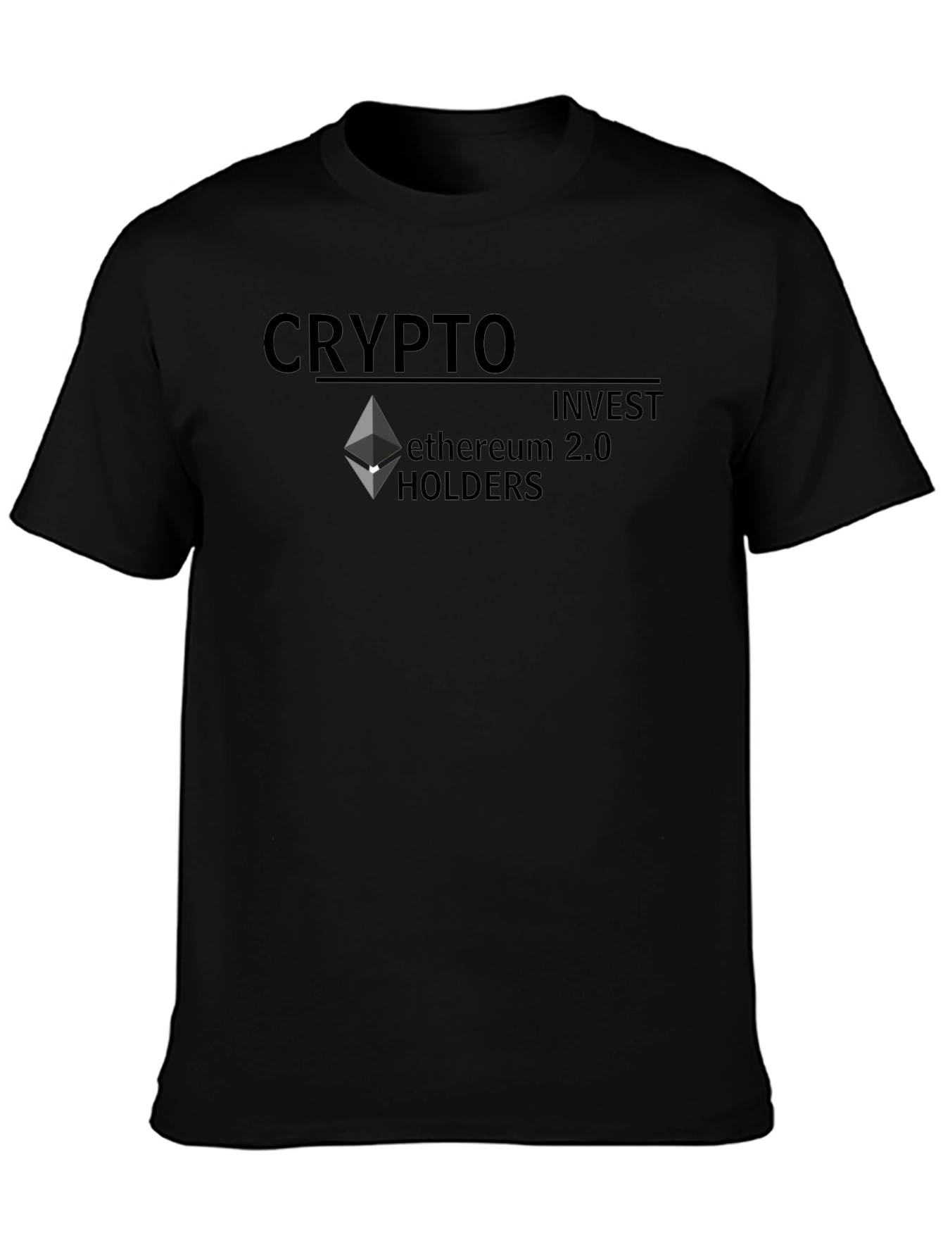 Crypto Ethereum 2.0 Holders Black T-Shirt