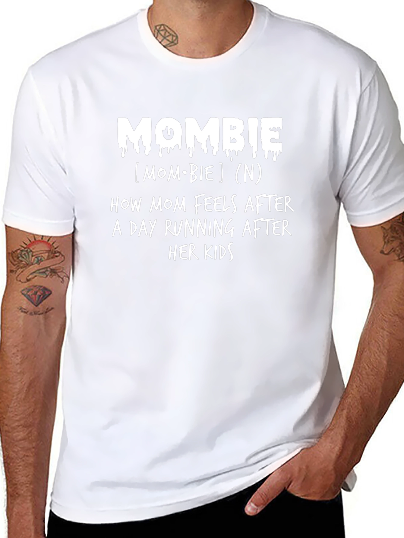 Mombie Graphic Tee - Perfect for Moms!