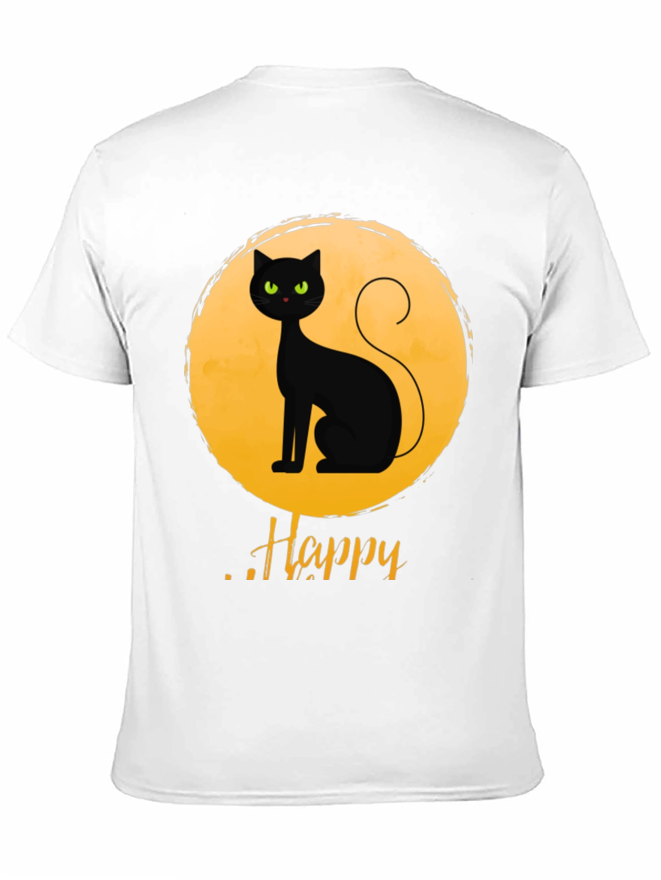Halloween Black Cat T-Shirt