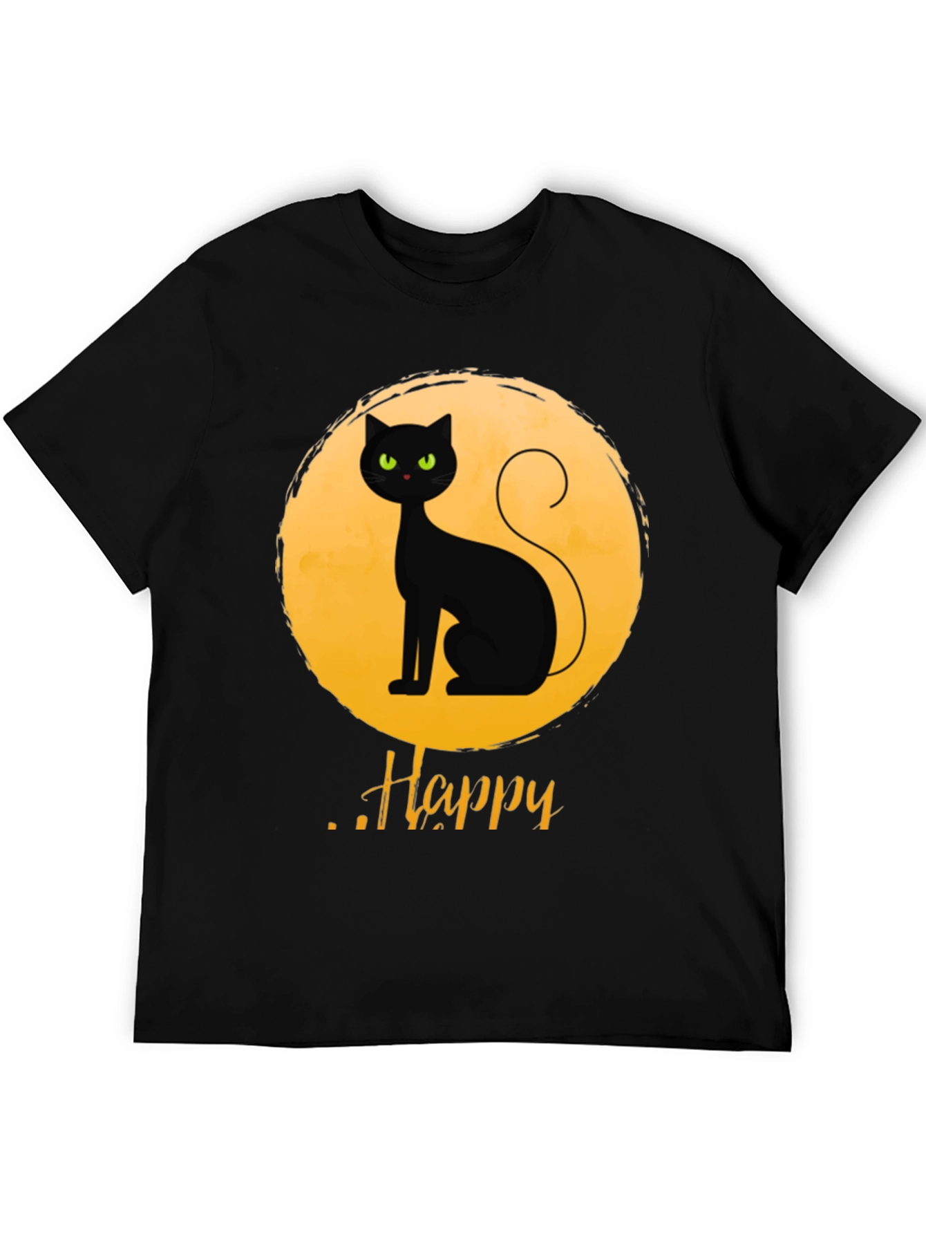 Halloween Black Cat T-Shirt