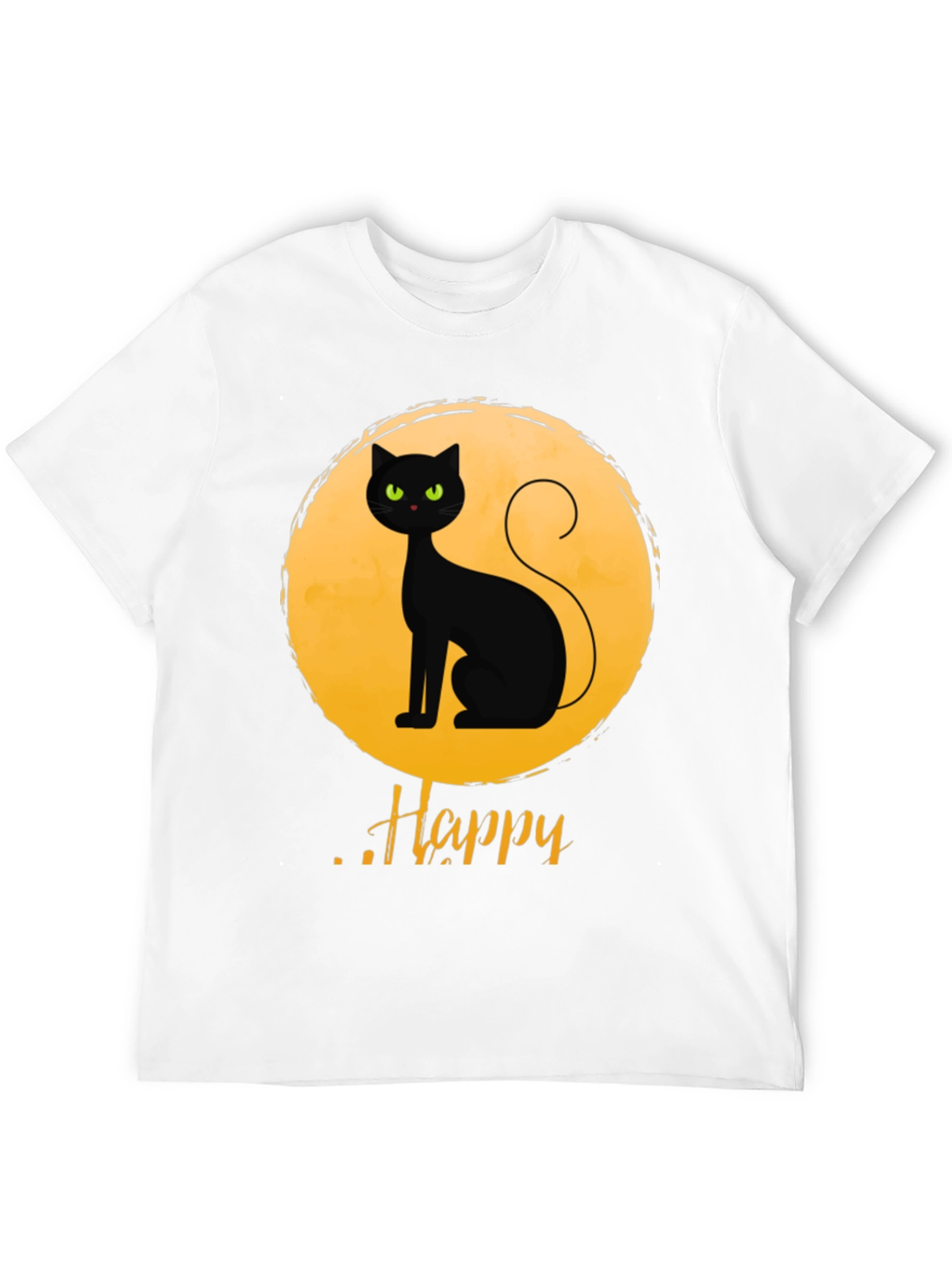 Halloween Black Cat T-Shirt