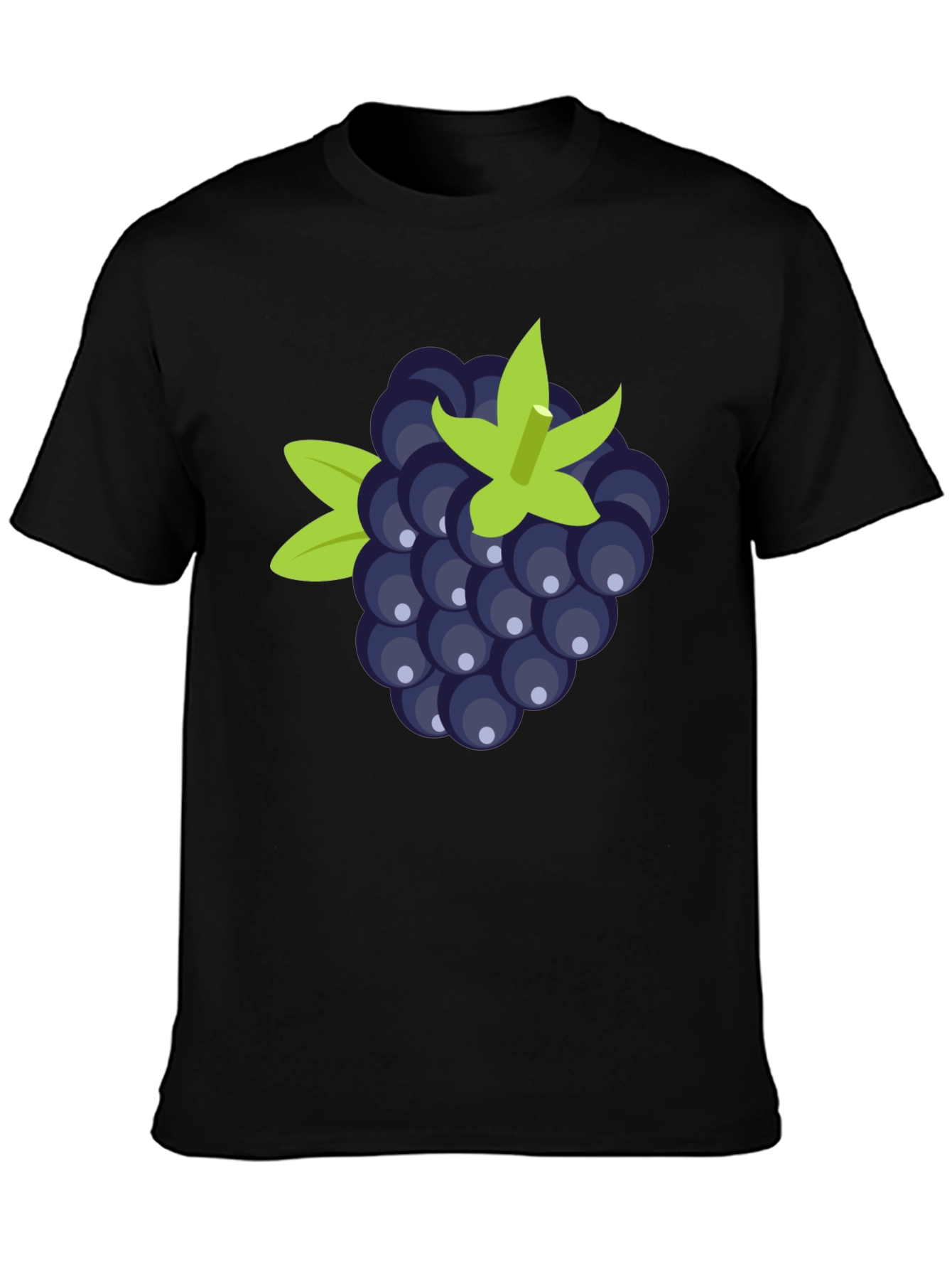 Blackberry Graphic Tee - Soft Cotton Blend