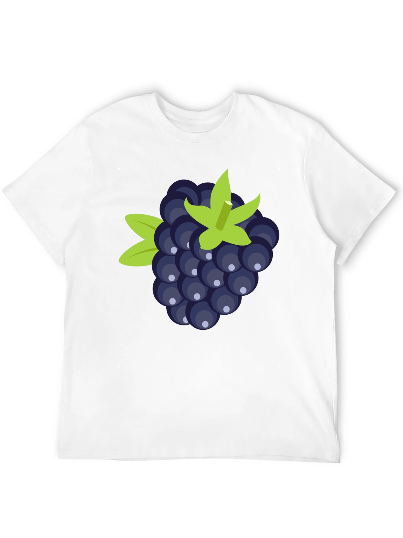 Blackberry Graphic Tee - Soft Cotton Blend