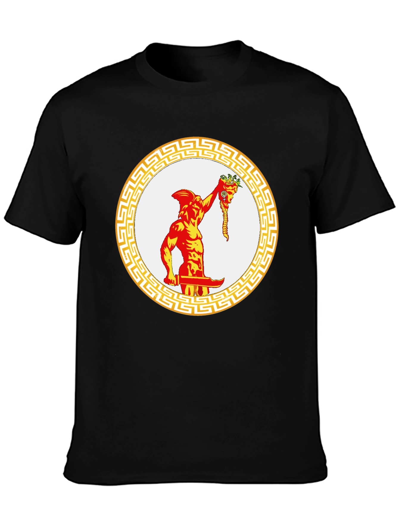 Perseus Medusa Head Graphic T-Shirt