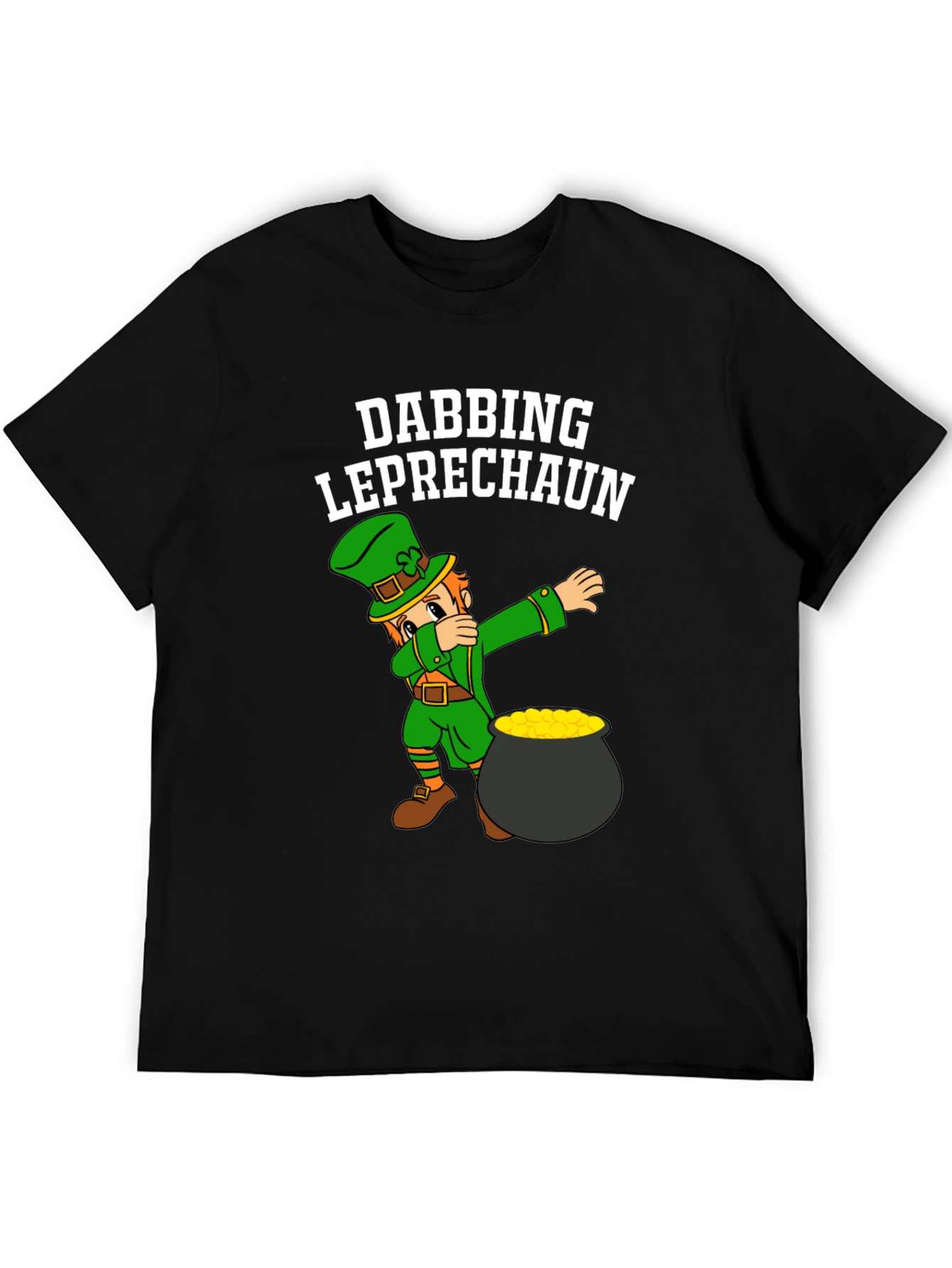 Dabbing Leprechaun St. Patricks Day T-Shirt