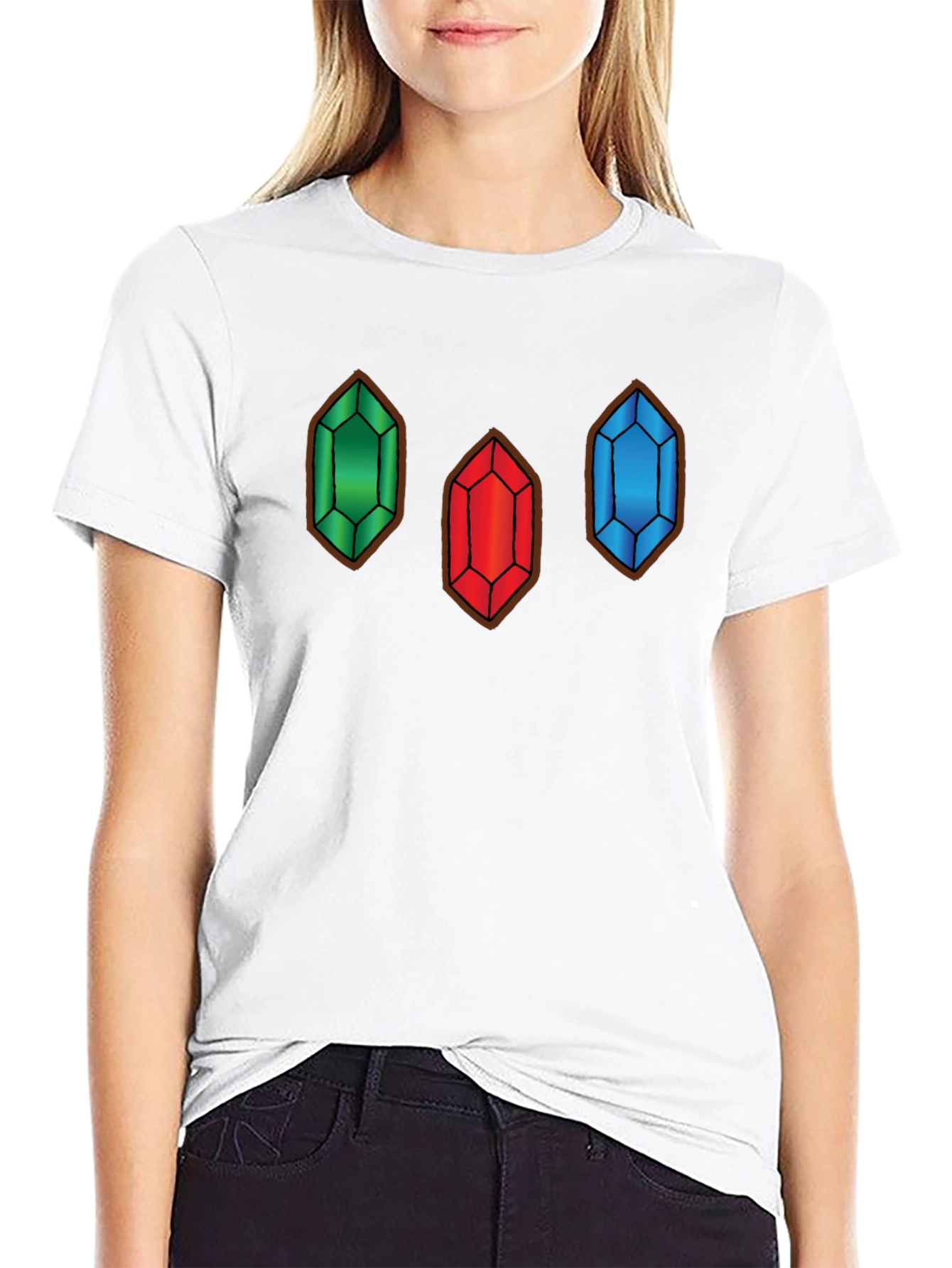 Triforce Gem T-Shirt - Gamer Style!