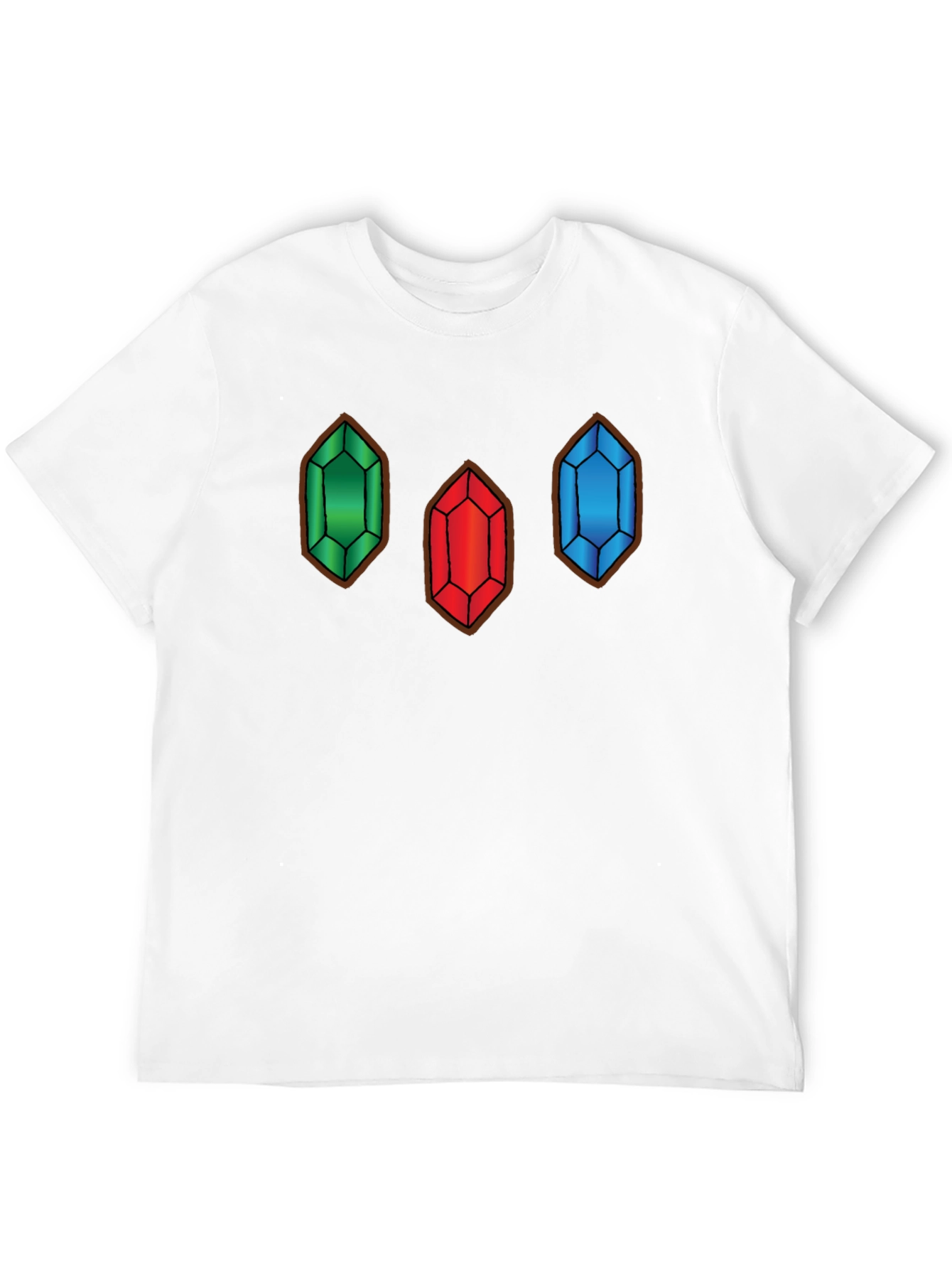 Triforce Gem T-Shirt - Gamer Style!