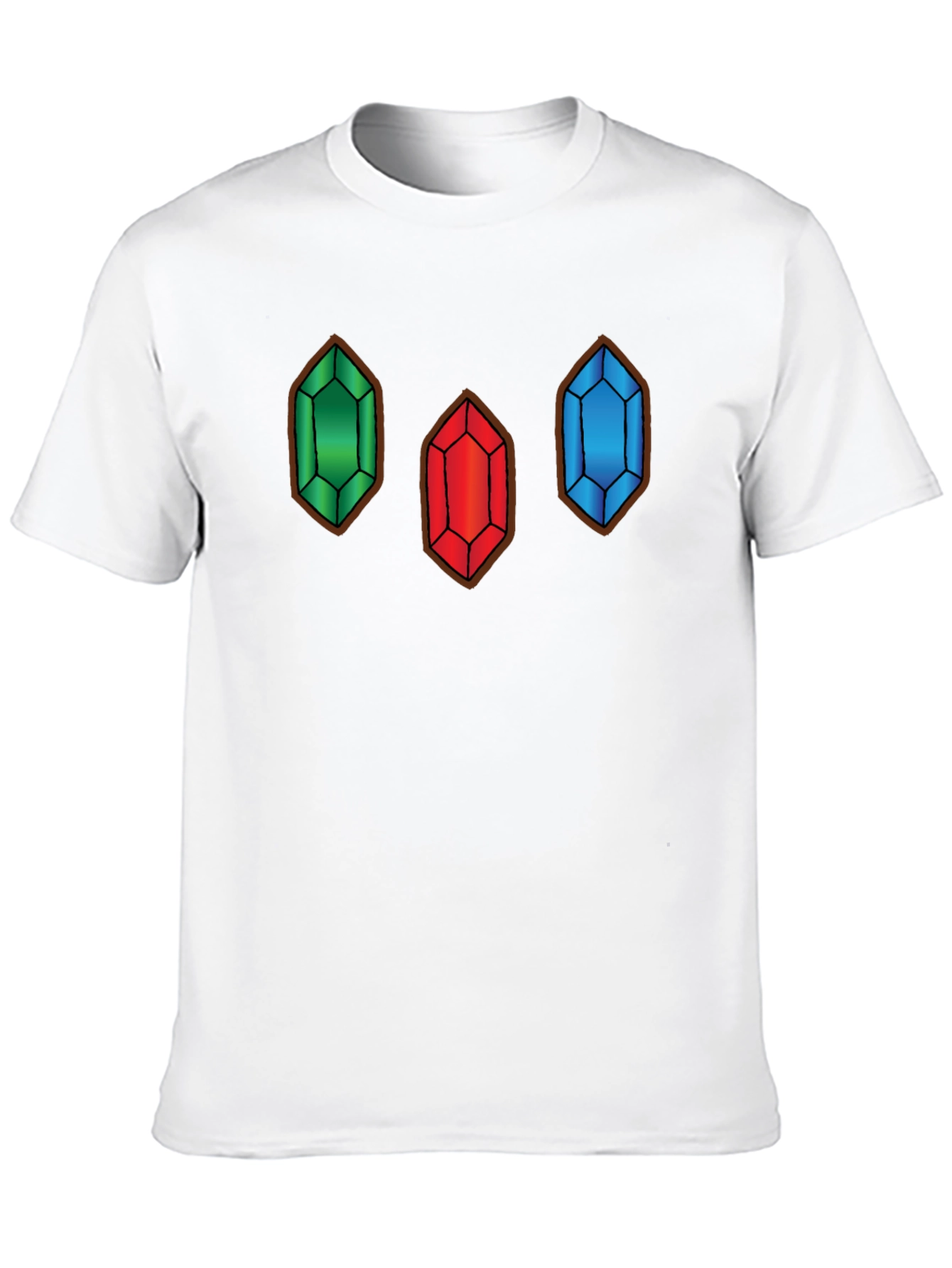 Triforce Gem T-Shirt - Gamer Style!