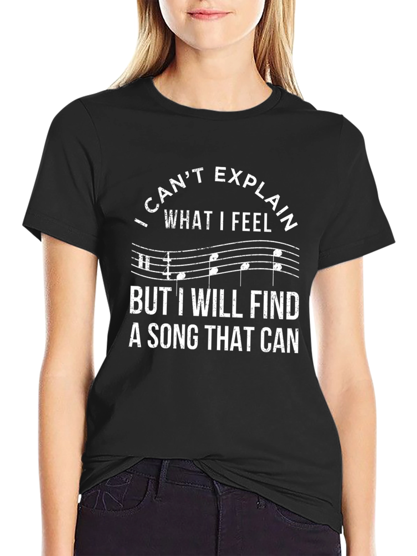 Music Lover T-Shirt: I Cant Explain What I Feel...