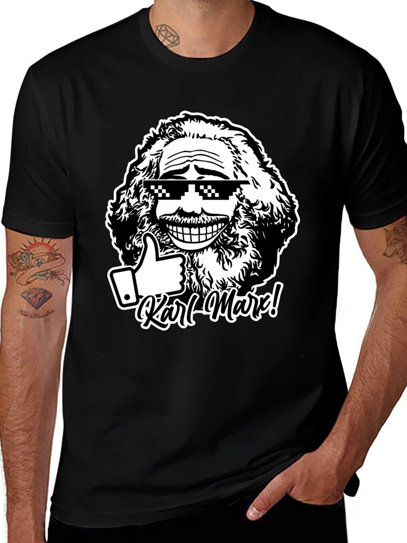 Karl Marx Thug Life T-Shirt