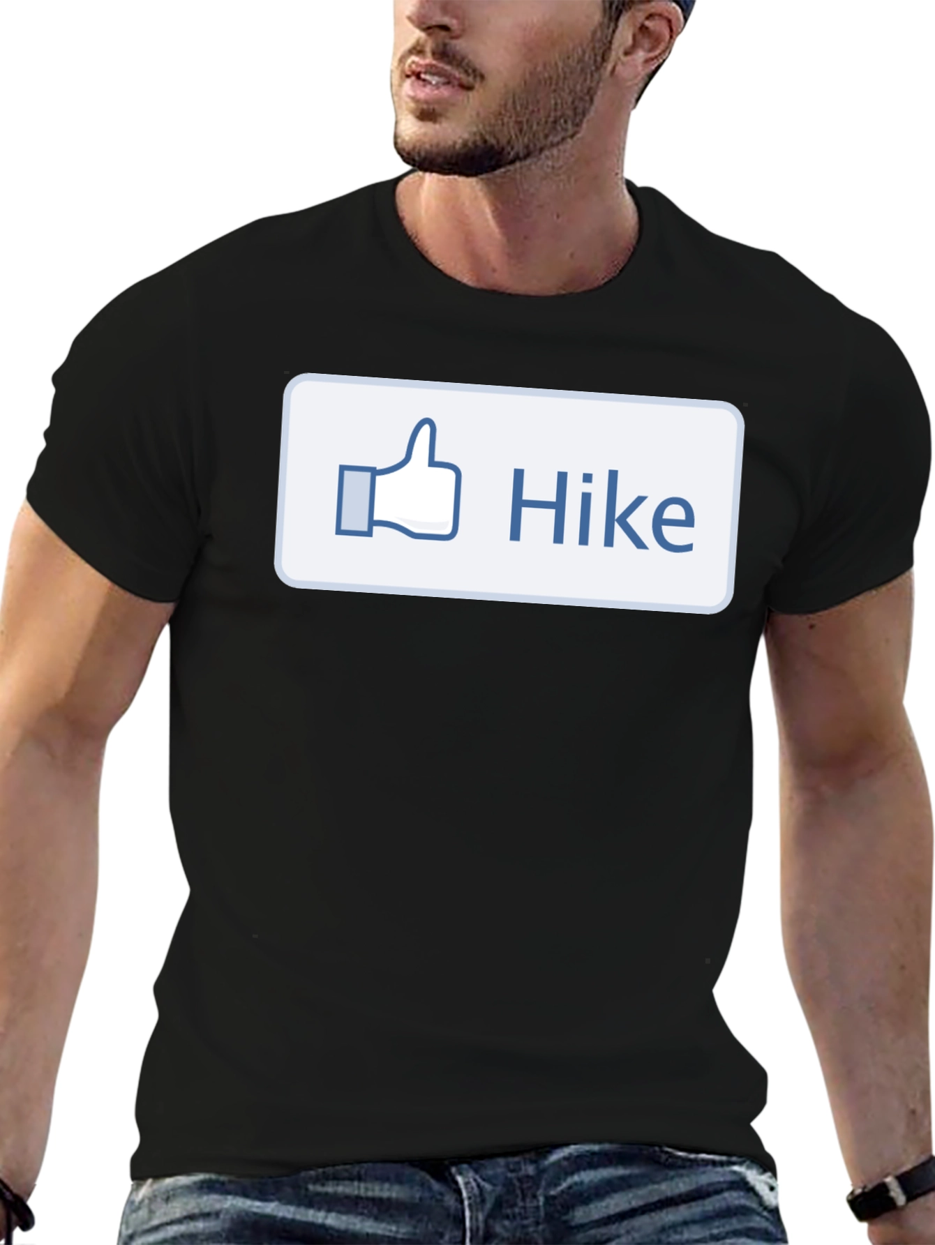 Like Hike Black T-Shirt