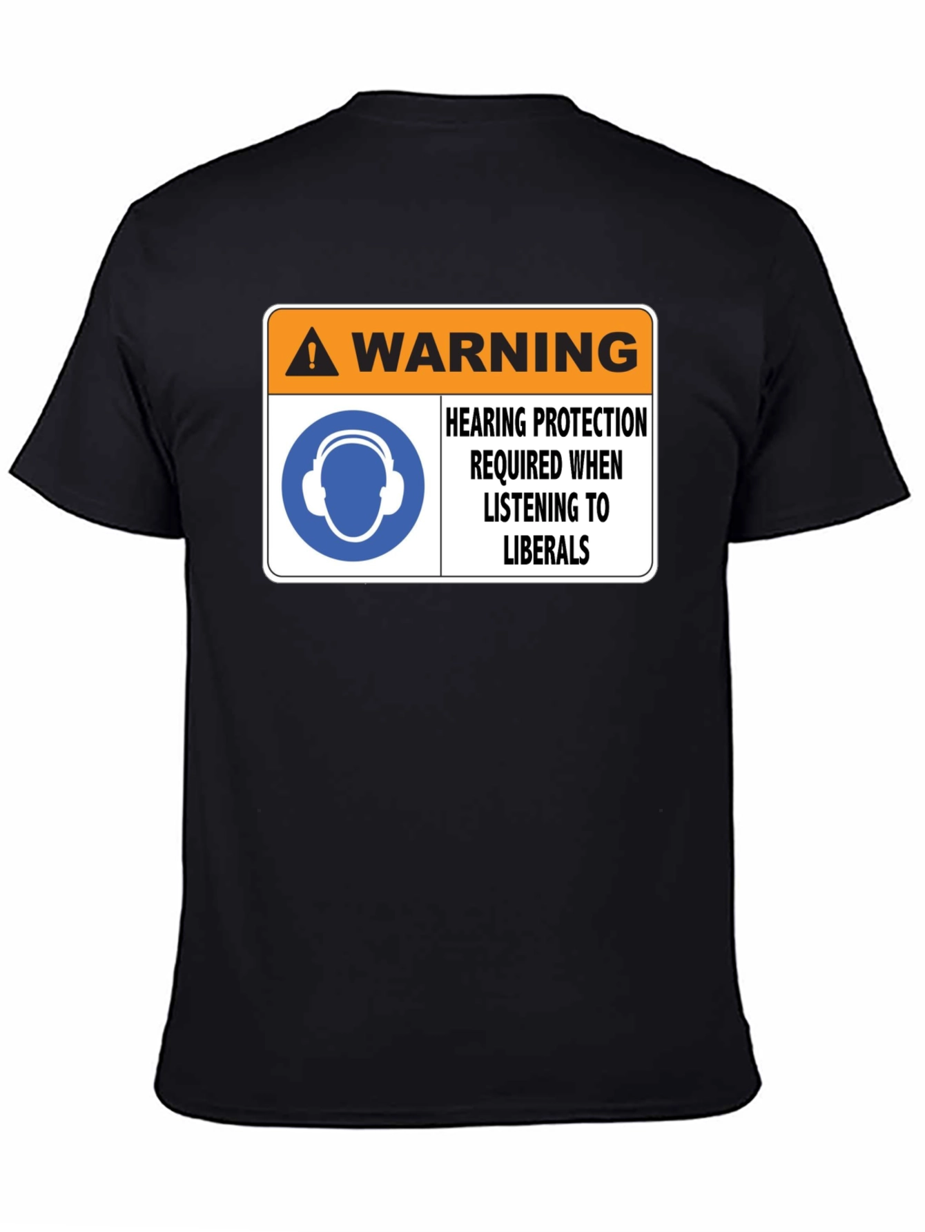 Warning Hearing Protection Required T-Shirt