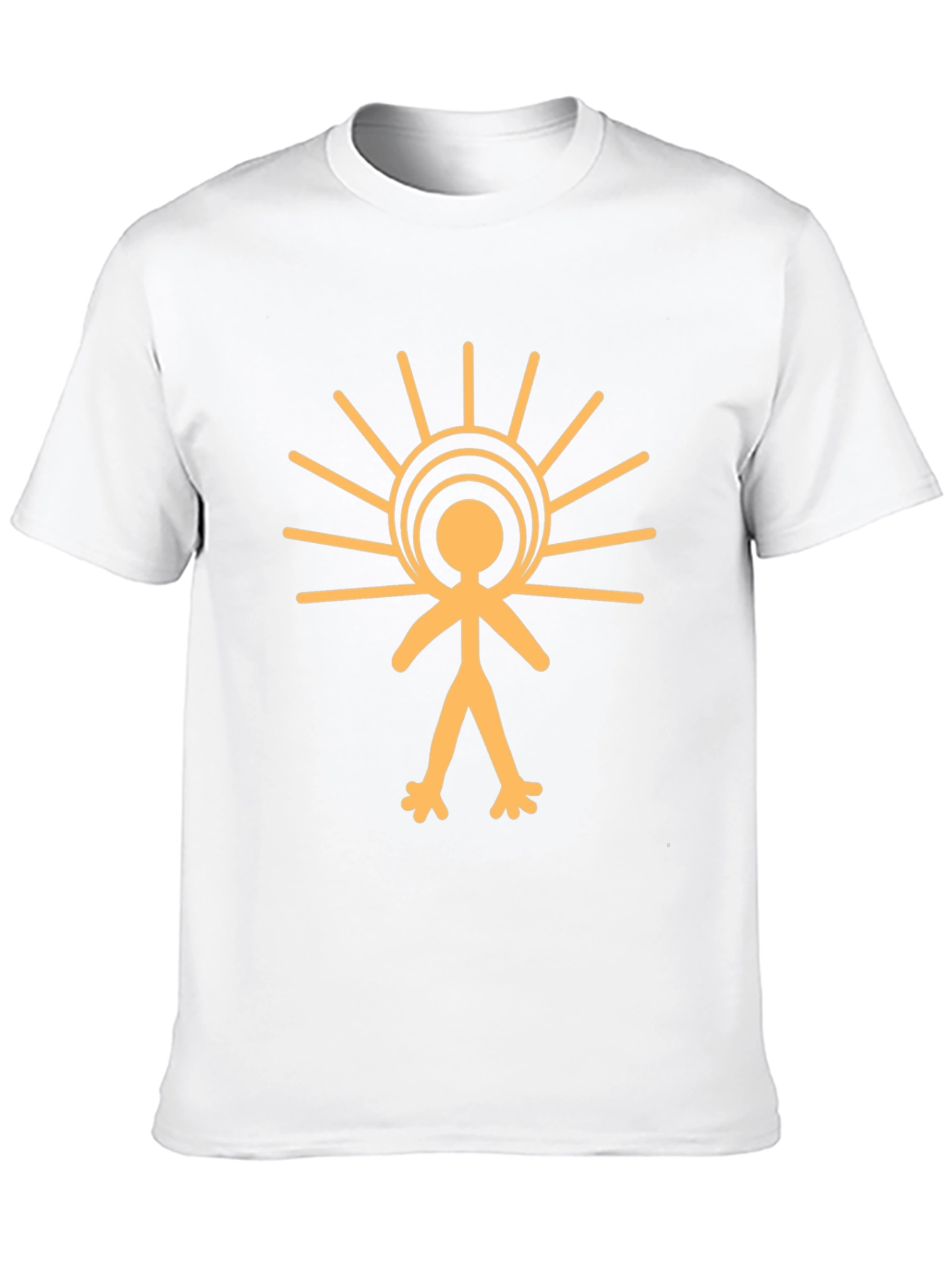 Sun Symbol Black T-Shirt