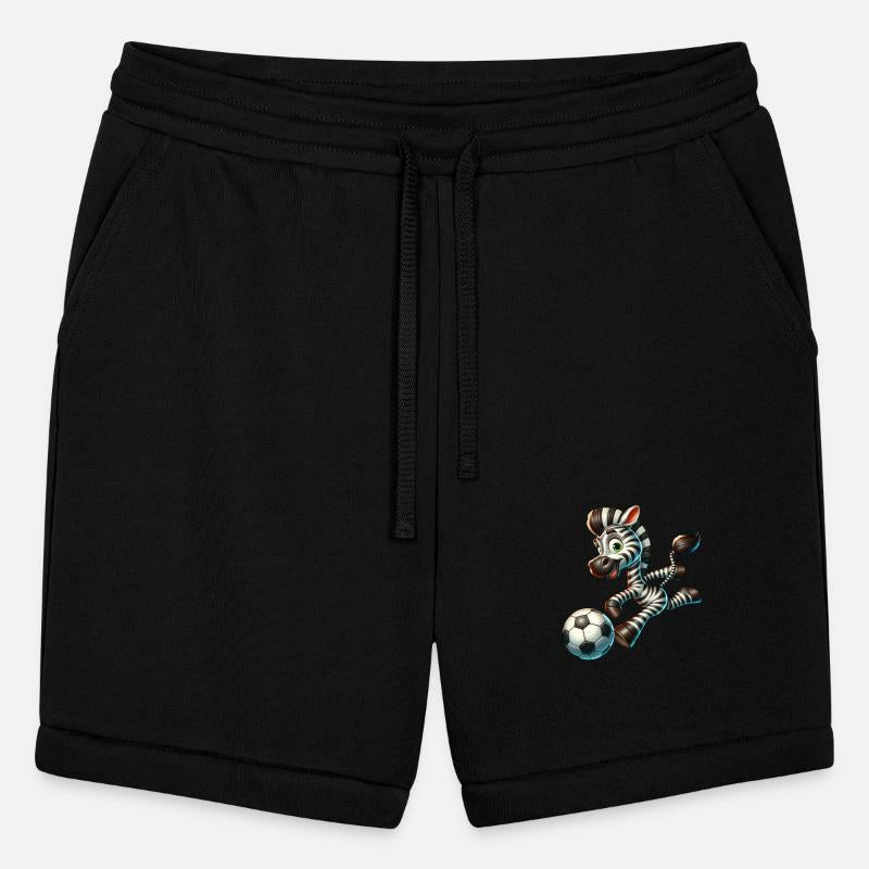 Zebra Soccer Player - Stylish on the Soccer Field.
